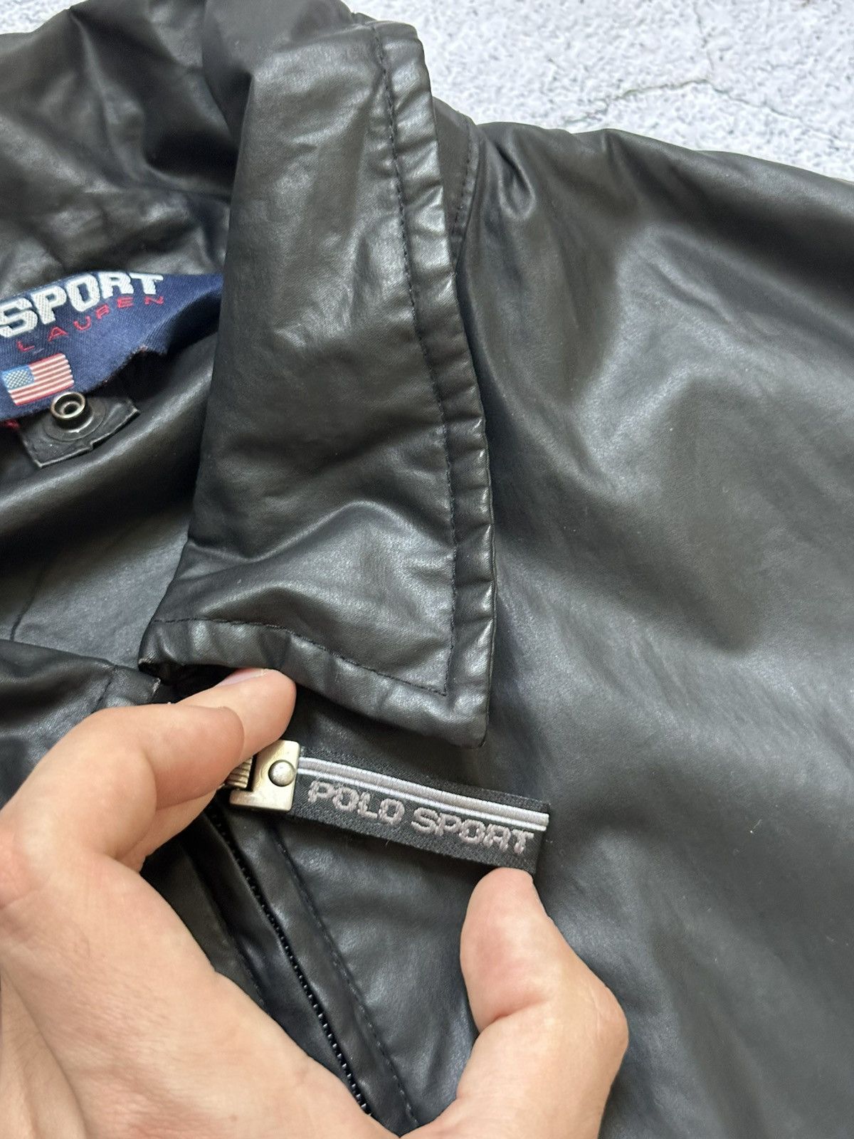 Ralph Lauren Rare Vintage Polo Ralph Lauren Sport Full Nylon Jacket Size US M / EU 48-50 / 2 - 10 Thumbnail