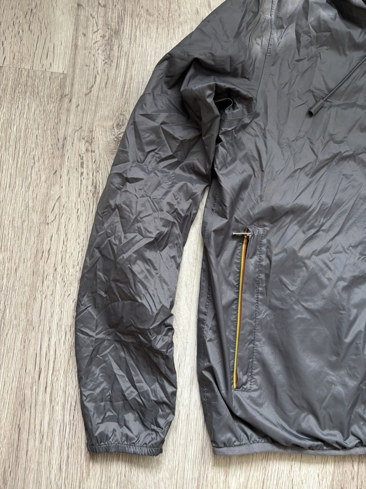 K-Way K-Way Jacques Jersey Women’s Jacket Gray Size S Windbreaker Size S / US 4 / IT 40 - 2 Thumbnail