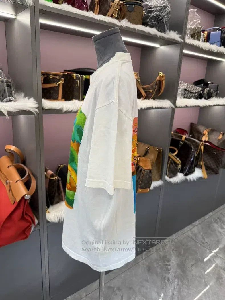 Louis Vuitton Louis Vuitton Cartoon Color Graffiti Printed Half Sleeve T Size US XL / EU 56 / 4 - 5 Thumbnail