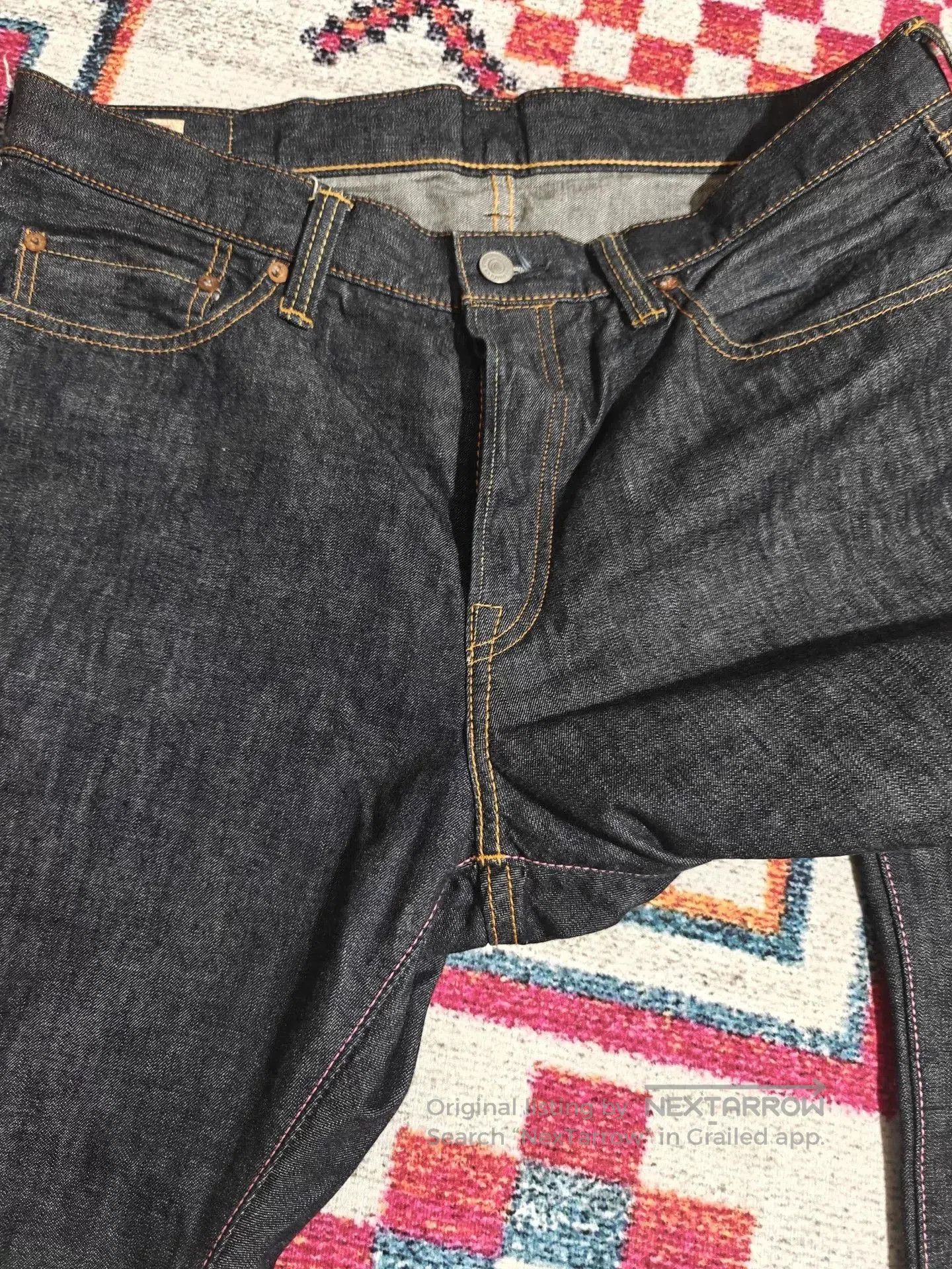 Momotaro Jeans MOMOTARO JEANS 0605 10oz Raw Denim. Size US 36 / EU 52 - 4 Thumbnail