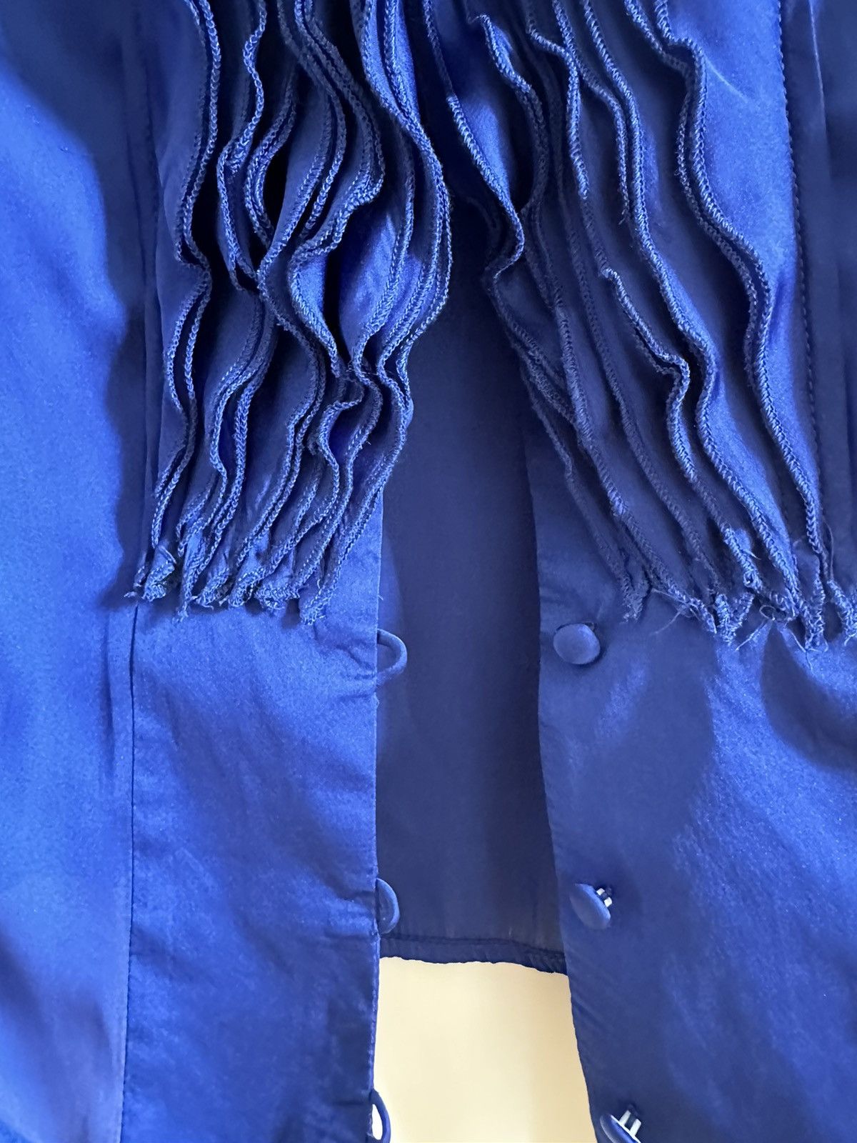 Other Electric blue sleeveless silk top Size S / US 4 / IT 40 - 3 Thumbnail