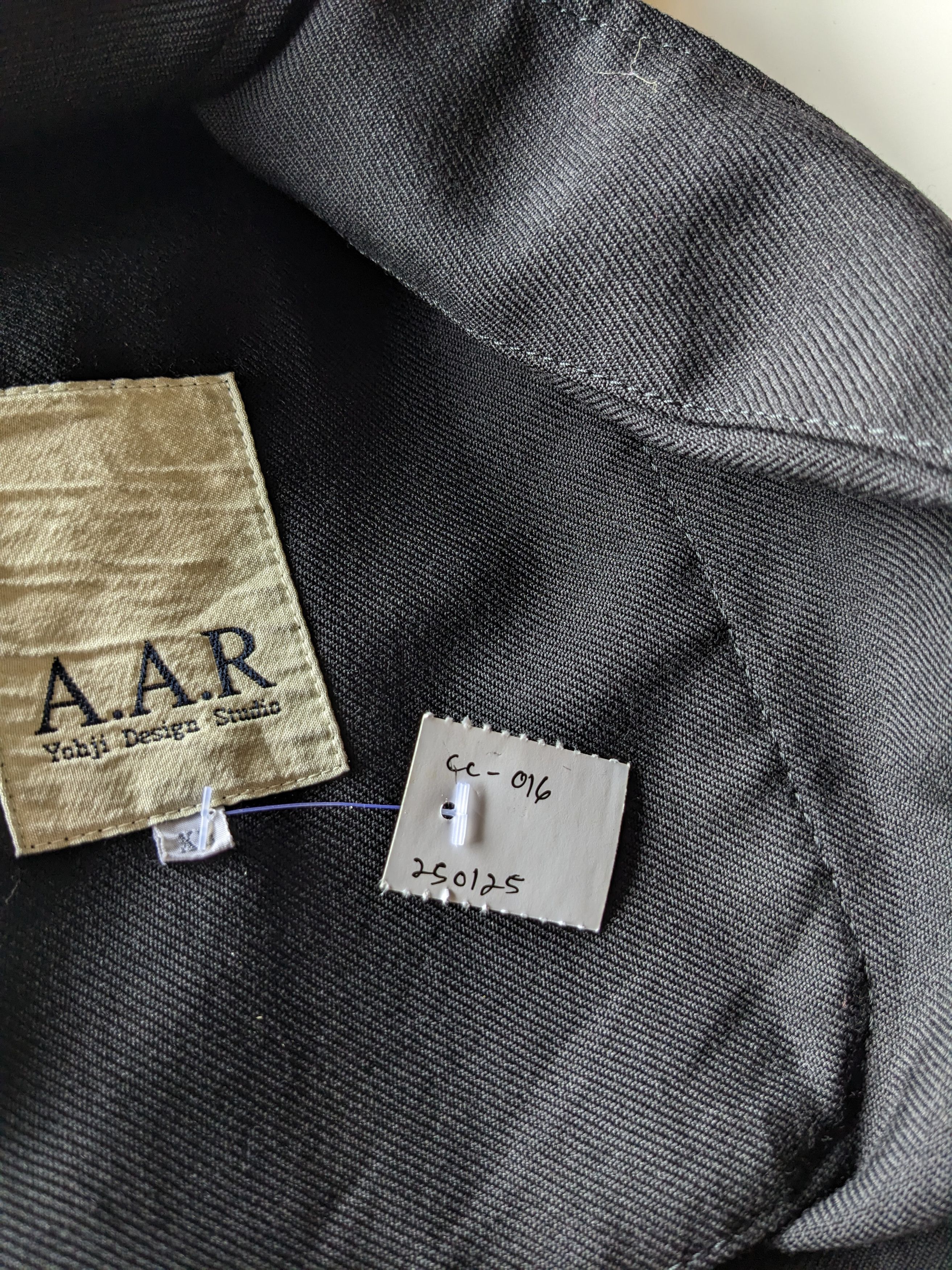 Designer × Vintage × Yohji Yamamoto Vintage Yohji Yamamoto A.A.R Design Studio jacket Size US XL / EU 56 / 4 - 7 Thumbnail
