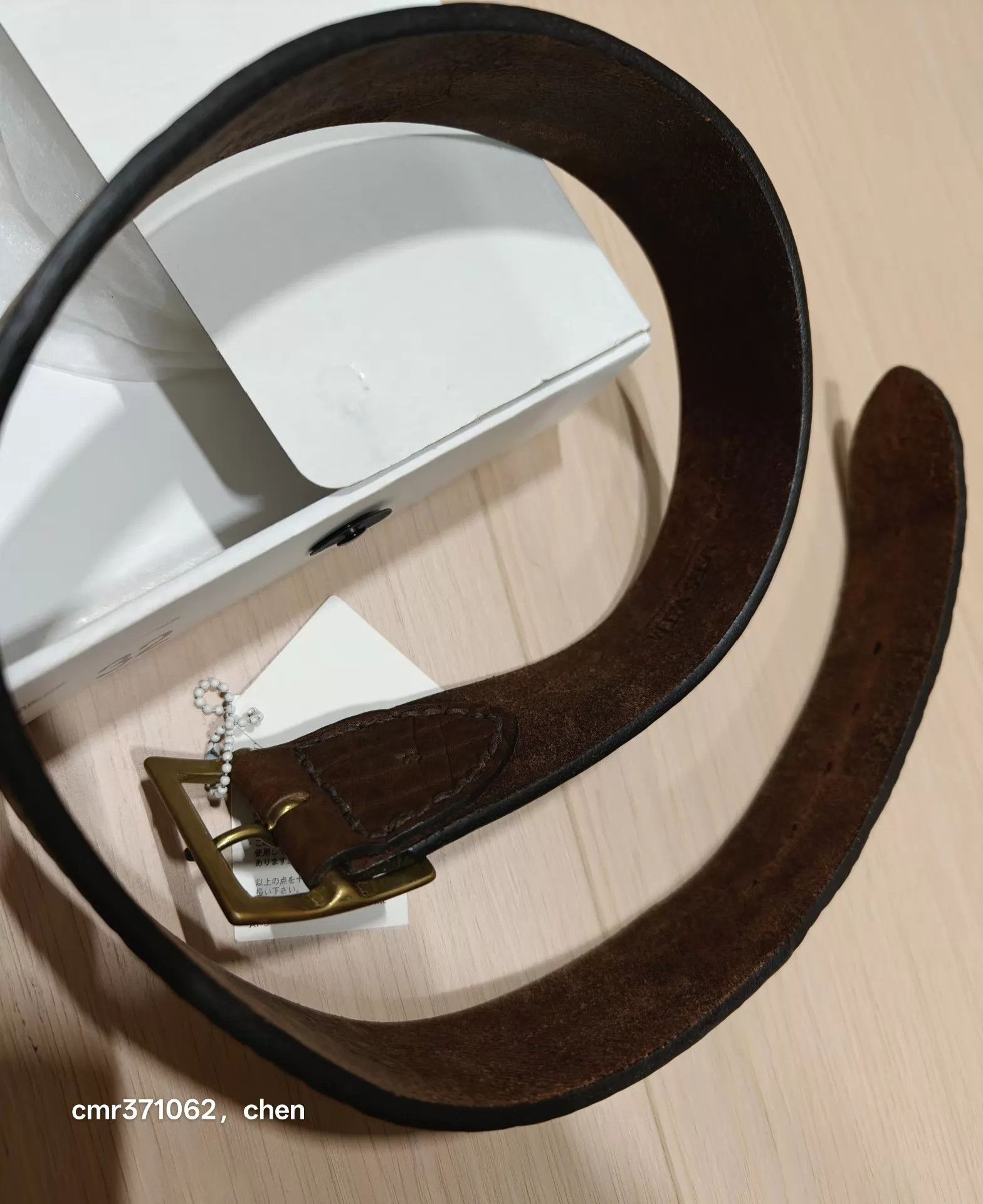 Visvim visvim 13aw yogi belt 50mm dk brown w32 new Size ONE SIZE - 3 Thumbnail