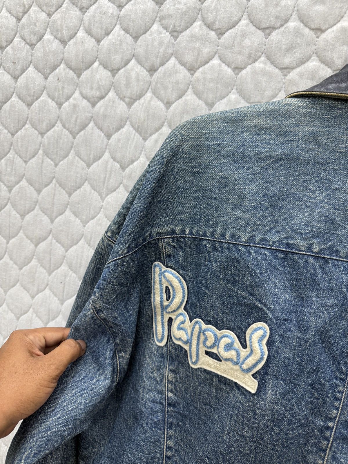Japanese Brand 🔥🔥💥ARCHIVE PAPAS DENIM JACKET Size US L / EU 52-54 / 3 - 18 Thumbnail