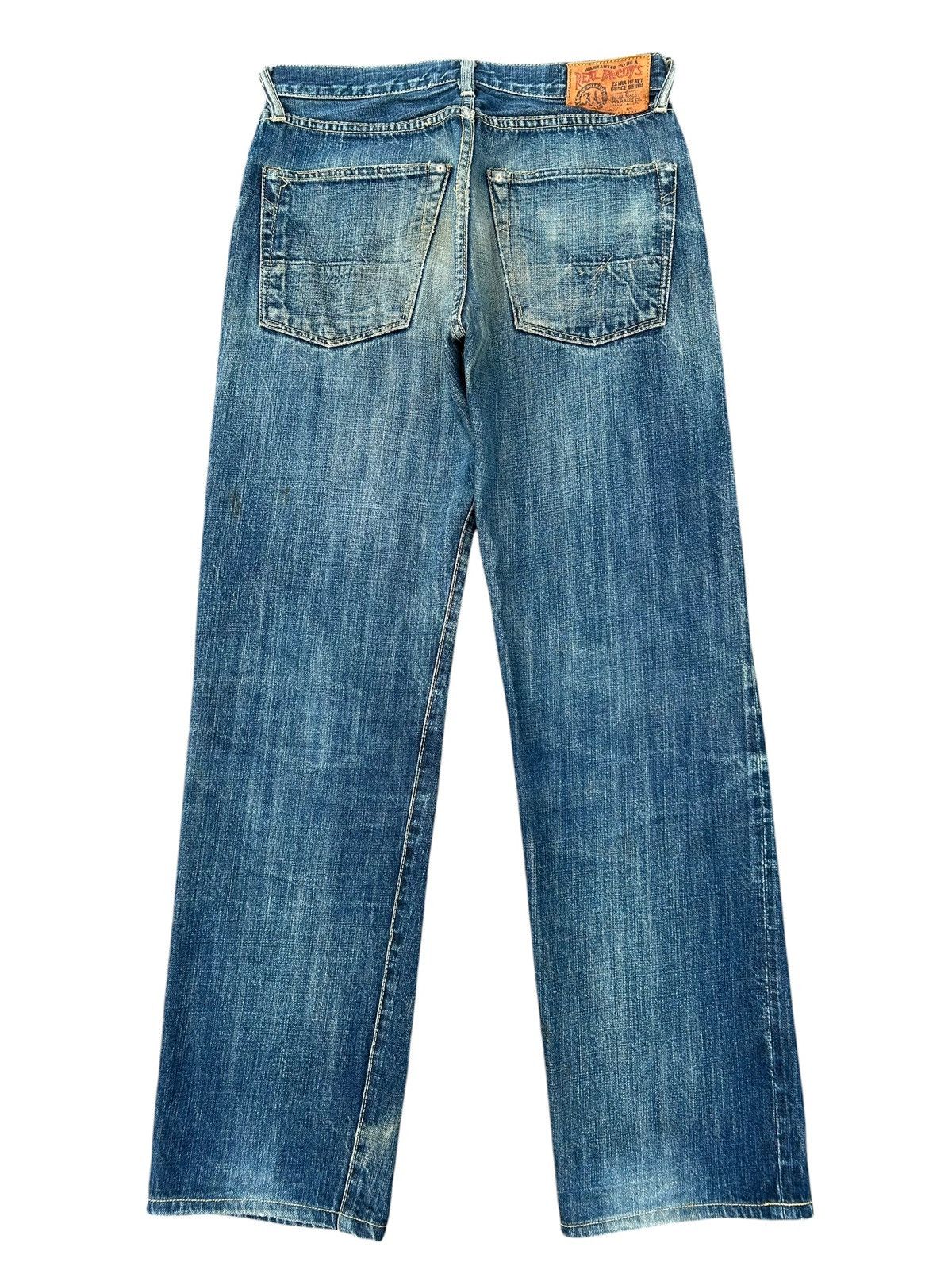 Kapital Vintage Real McCoy Selvedge Distressed Denim Jeans Size US 31 - 2 Thumbnail