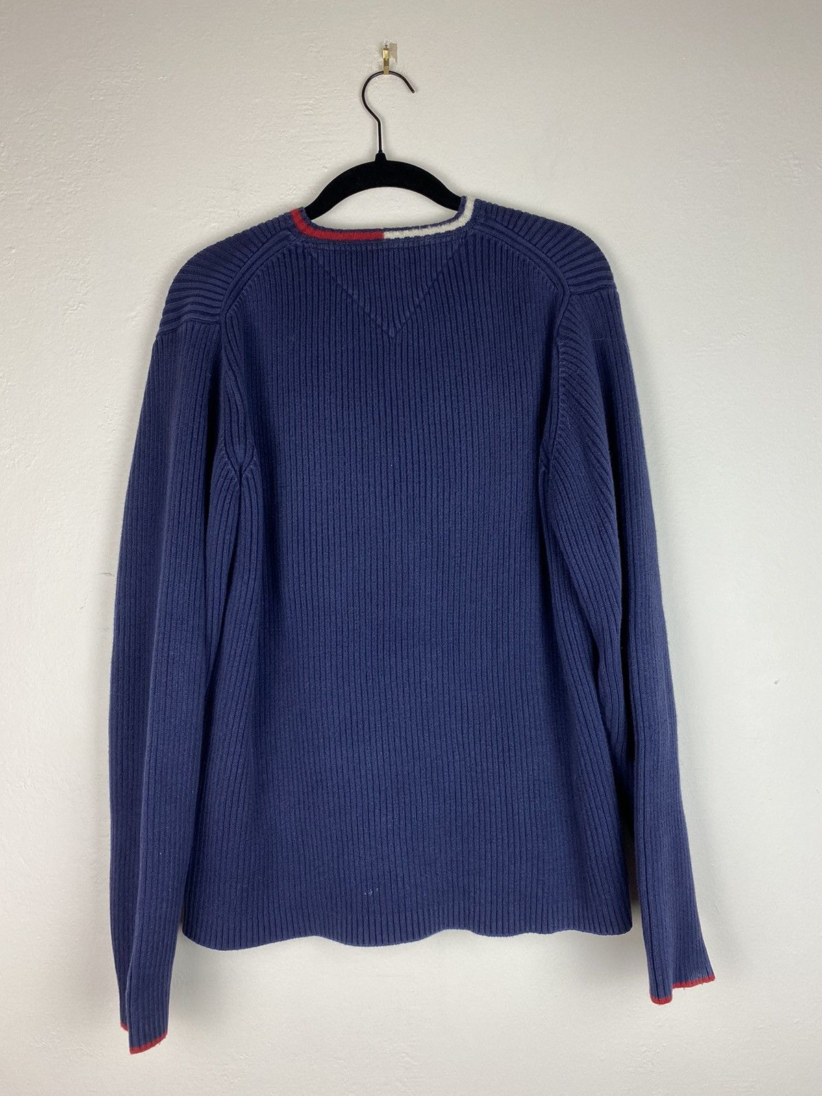 Tommy Hilfiger × Vintage Vintage Made In Japan Tommy Hilfiger V Neck Sweater Knit Size US S / EU 44-46 / 1 - 6 Thumbnail