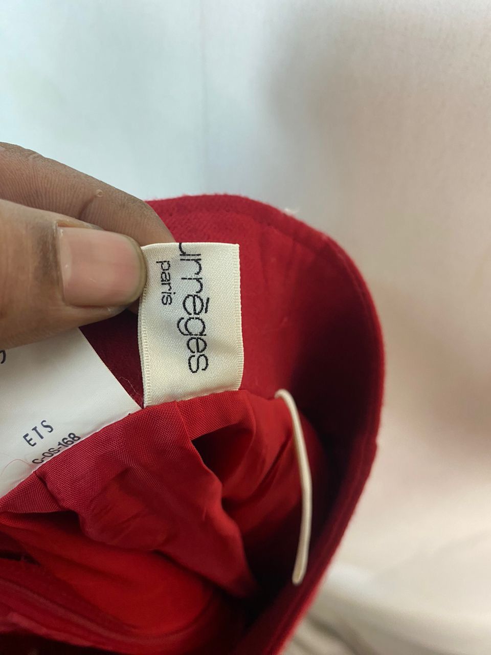 Courreges 🔥Best price 🔥Courreges paris red skirt Size 25" / US 0 / IT 36 - 8 Thumbnail