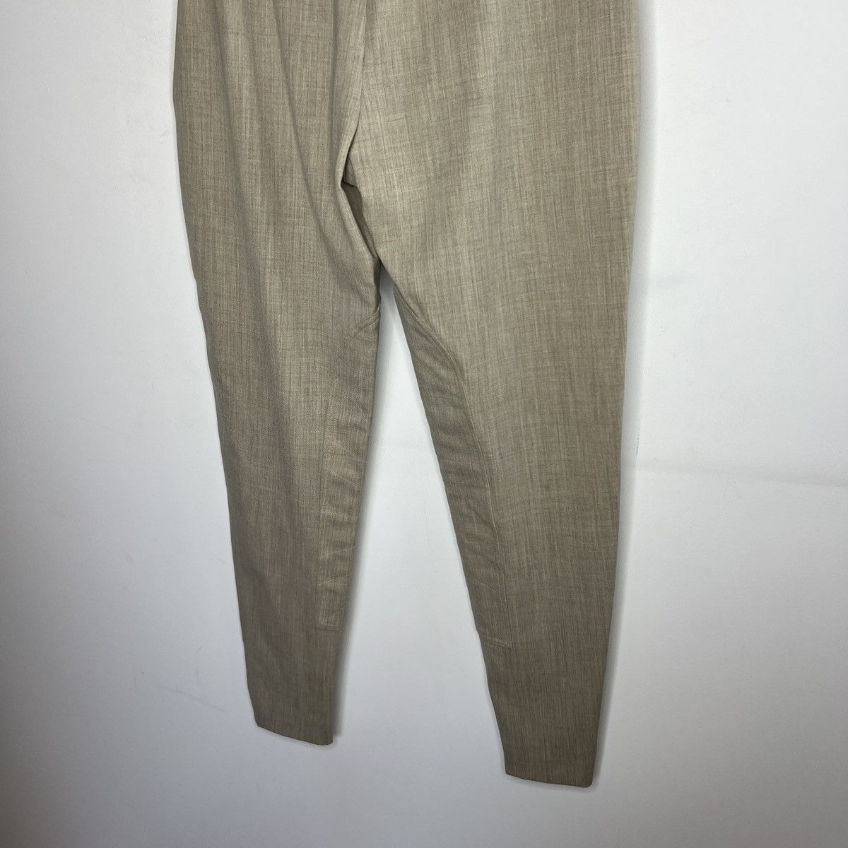Hermes VINTAGE HERMES WOOL BEIGE HORSE RIDING 2000s PANTS TROUSERS Size 28" / US 6 / IT 42 - 7 Thumbnail
