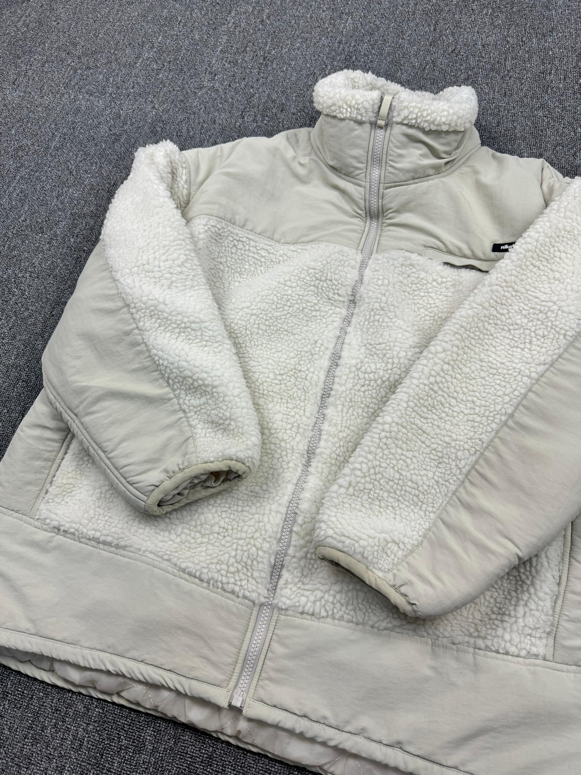Japanese Brand Niko And Japanese Brand Retro Sherpa Fleece Zipper Jacket Size US L / EU 52-54 / 3 - 6 Thumbnail