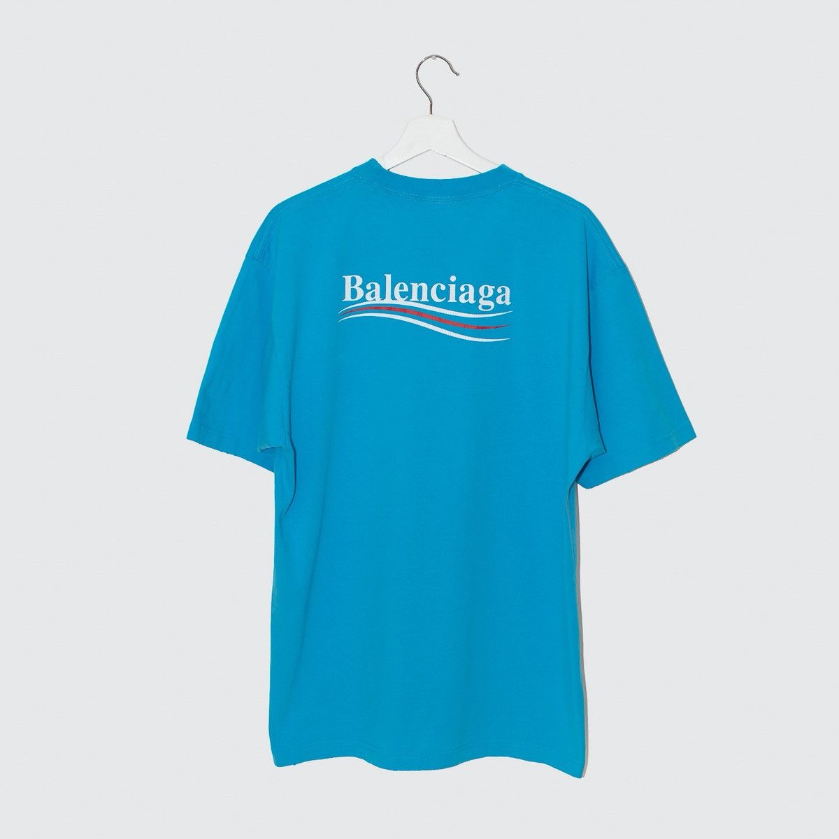 Balenciaga Balenciaga Political Campaign Logo T-Shirt Size US XXS / EU 40 - 4 Thumbnail