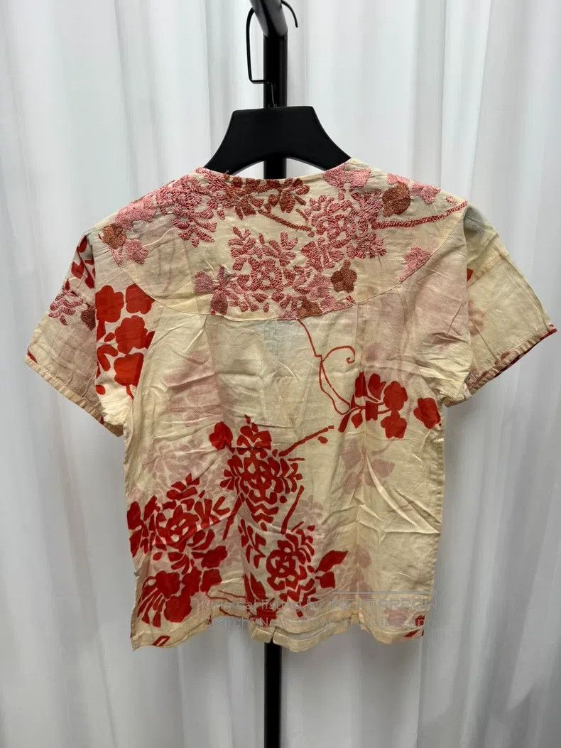 Dries Van Noten Dries Van Noten size:36 Embroidered Flower Short-Sleeve To Size S / US 4 / IT 40 - 7 Thumbnail