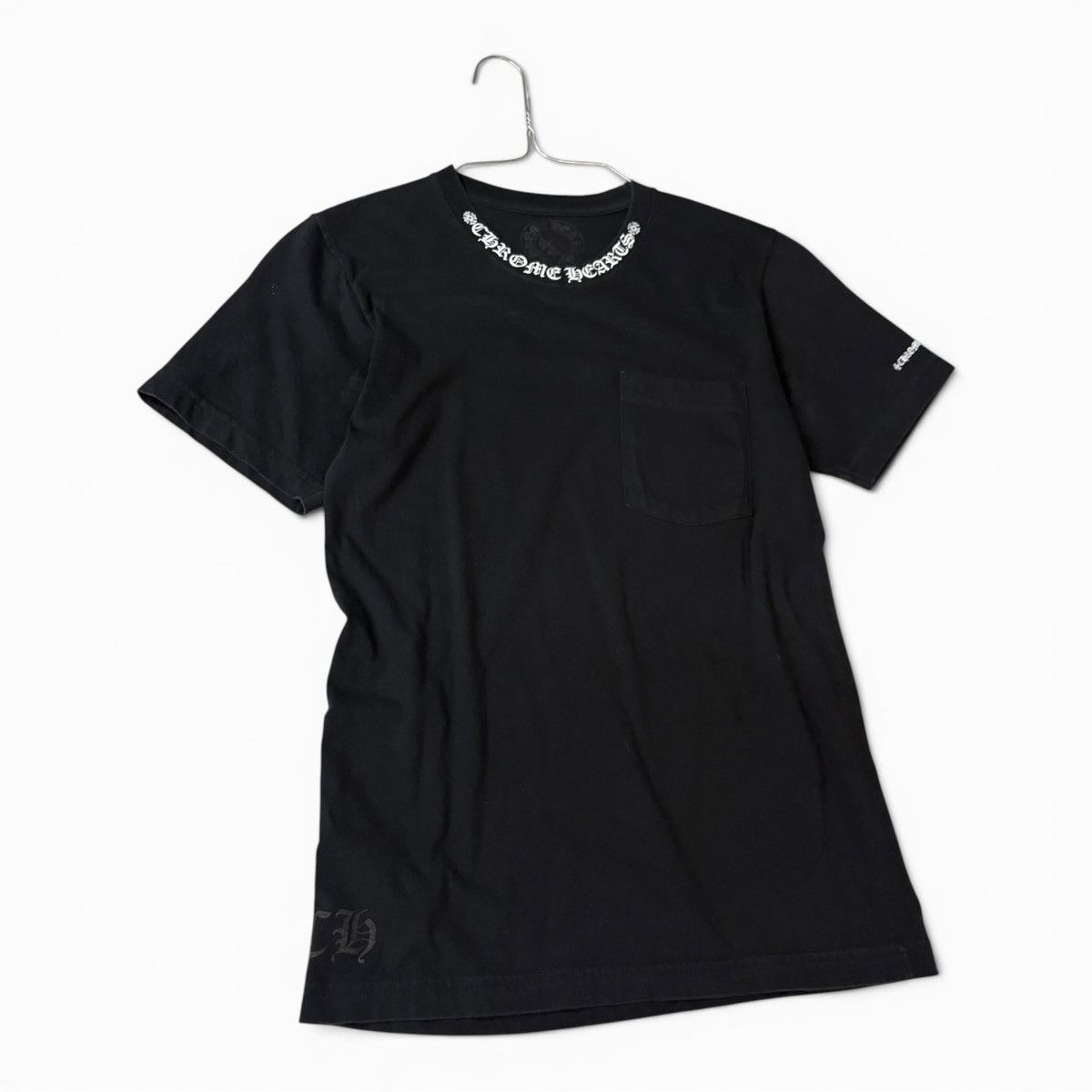 Chrome Hearts Chrome Hearts Collar Logo T-Shirt Black | Small Size US S / EU 44-46 / 1 - 1 Thumbnail
