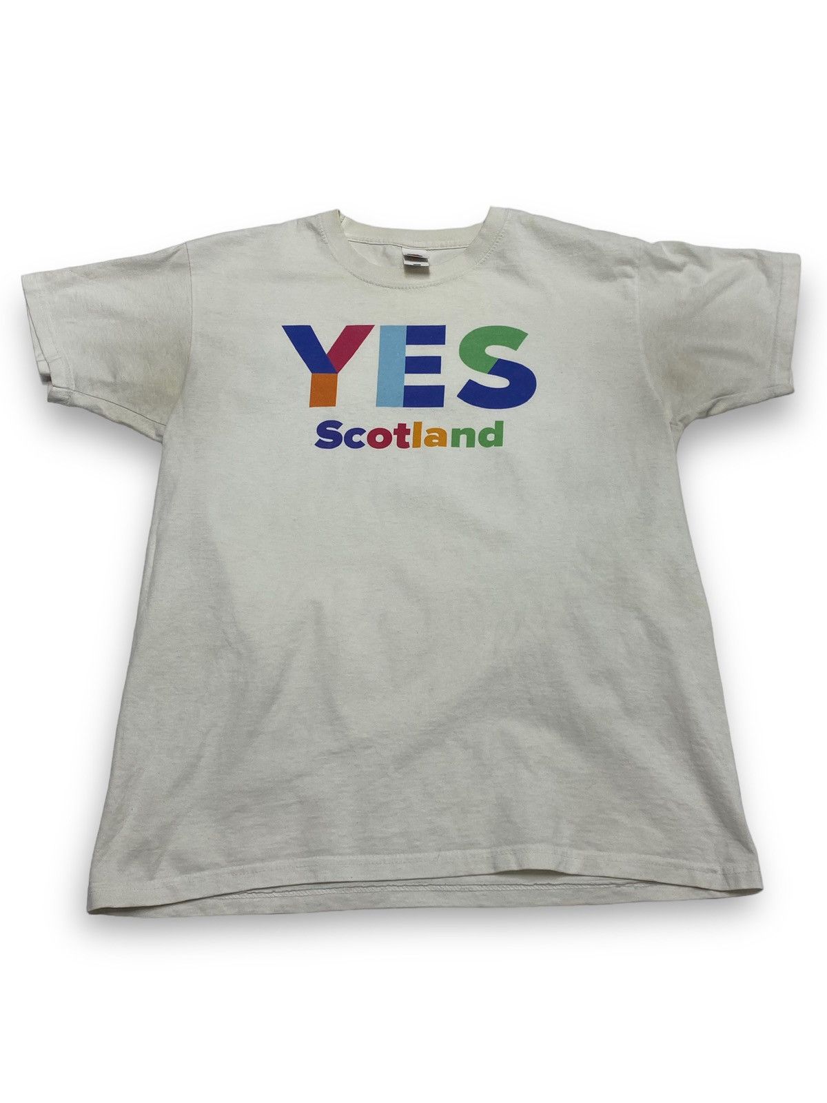 Other Vintage YES SCOTLAND Tee Shirt Big Logo Faded Size US M / EU 48-50 / 2 - 1 Thumbnail