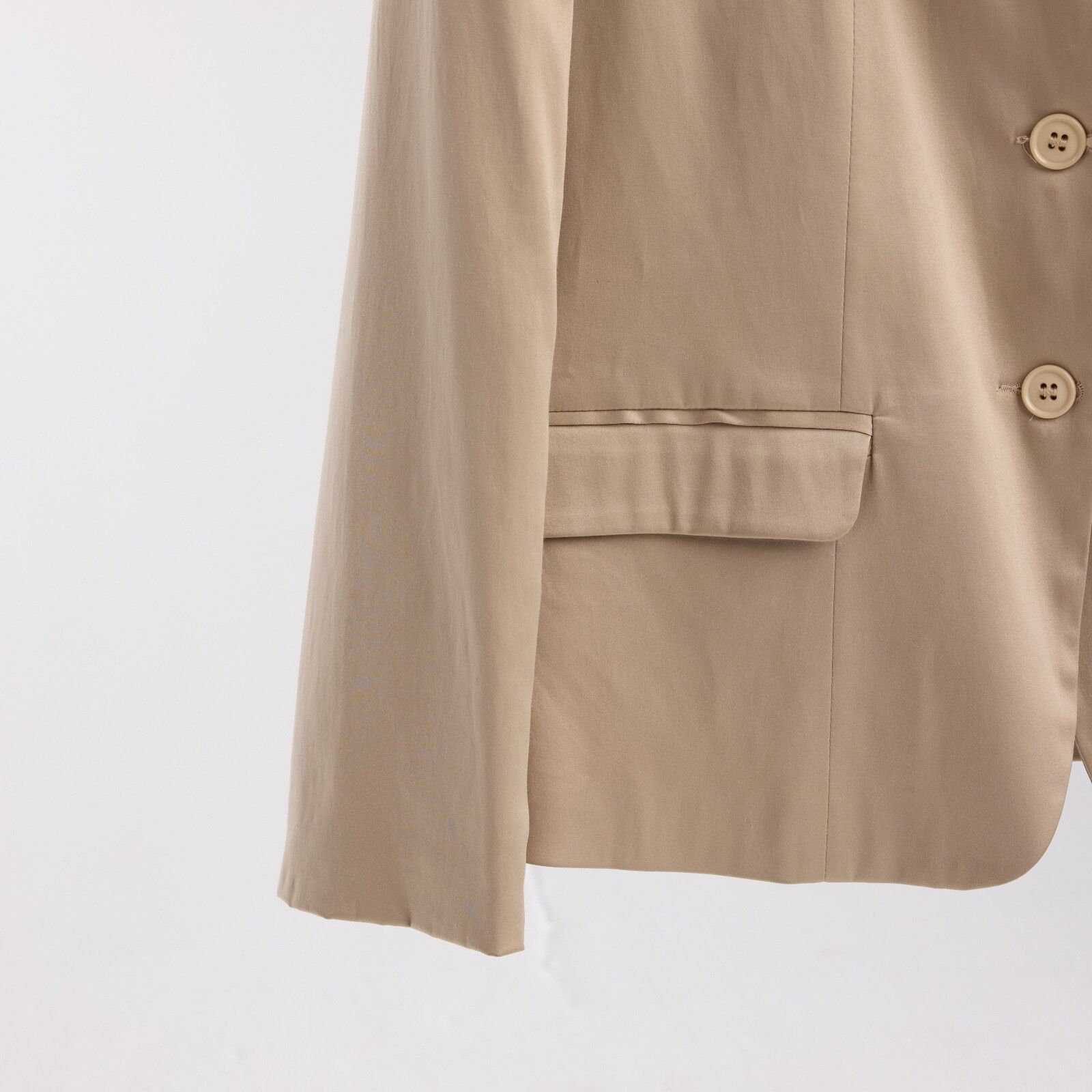 Emporio Armani Emporio Armani Beige Blazer Size M Size M / US 6-8 / IT 42-44 - 4 Thumbnail