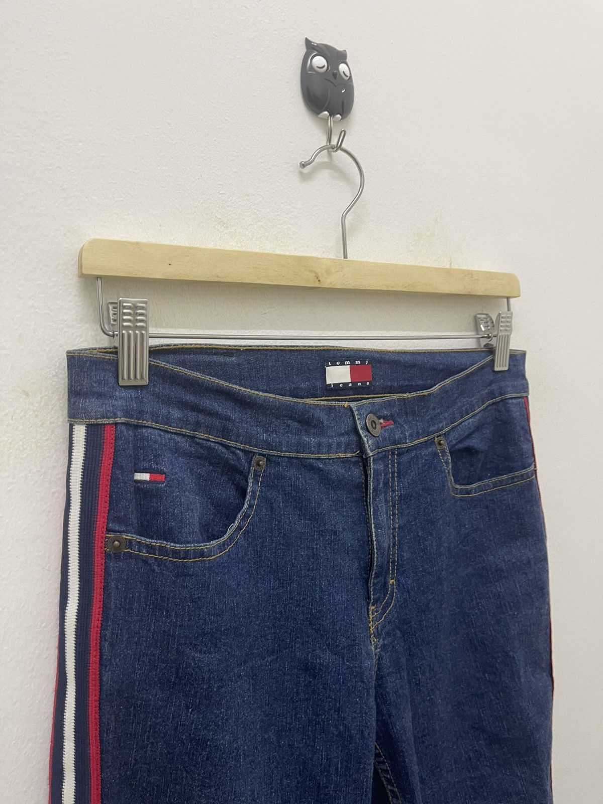 Tommy Jeans Rare Vintage TOMMY JEANS Side Taped Size 28" / US 6 / IT 42 - 5 Thumbnail