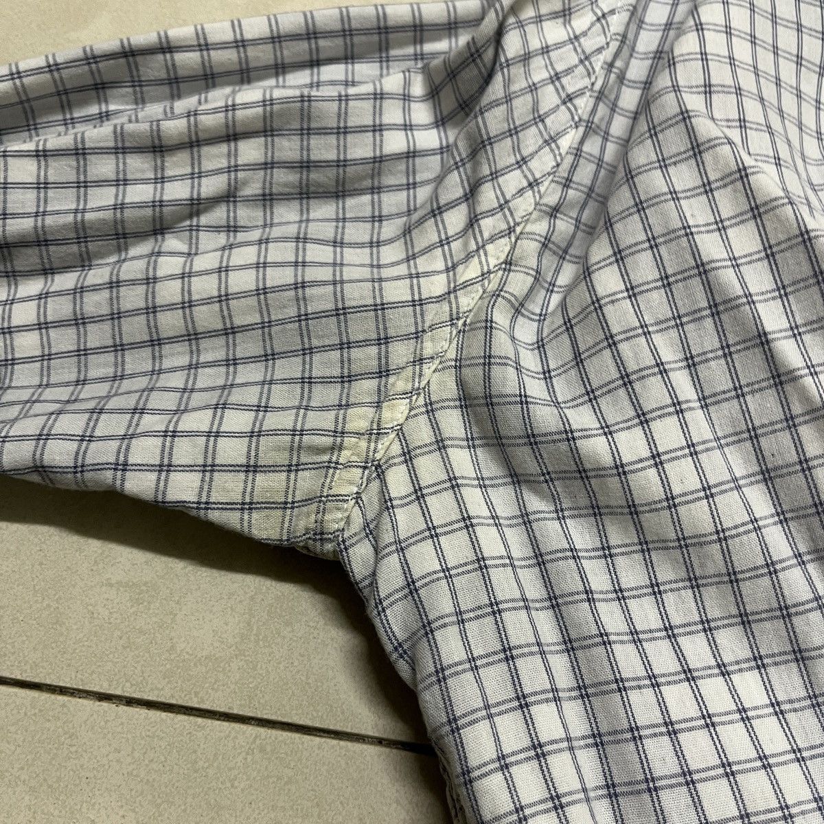 Levi's × Levi's Made & Crafted × Levi's Vintage Clothing Levis Linen Checkered Button Shirt Size US S / EU 44-46 / 1 - 15 Thumbnail