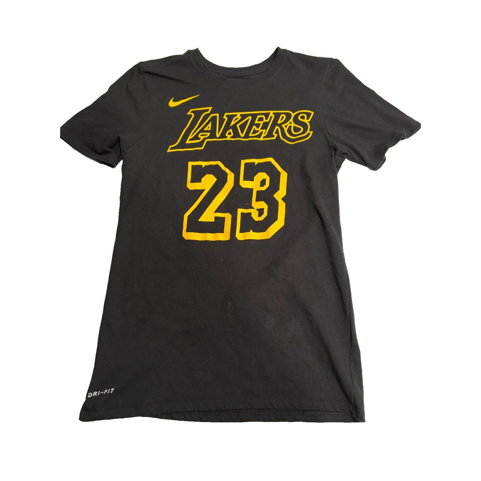 Nike Nike Dri Fit Los Angeles Lakers LeBron James #23 T Shirt Size US S / EU 44-46 / 1 - 2 Thumbnail