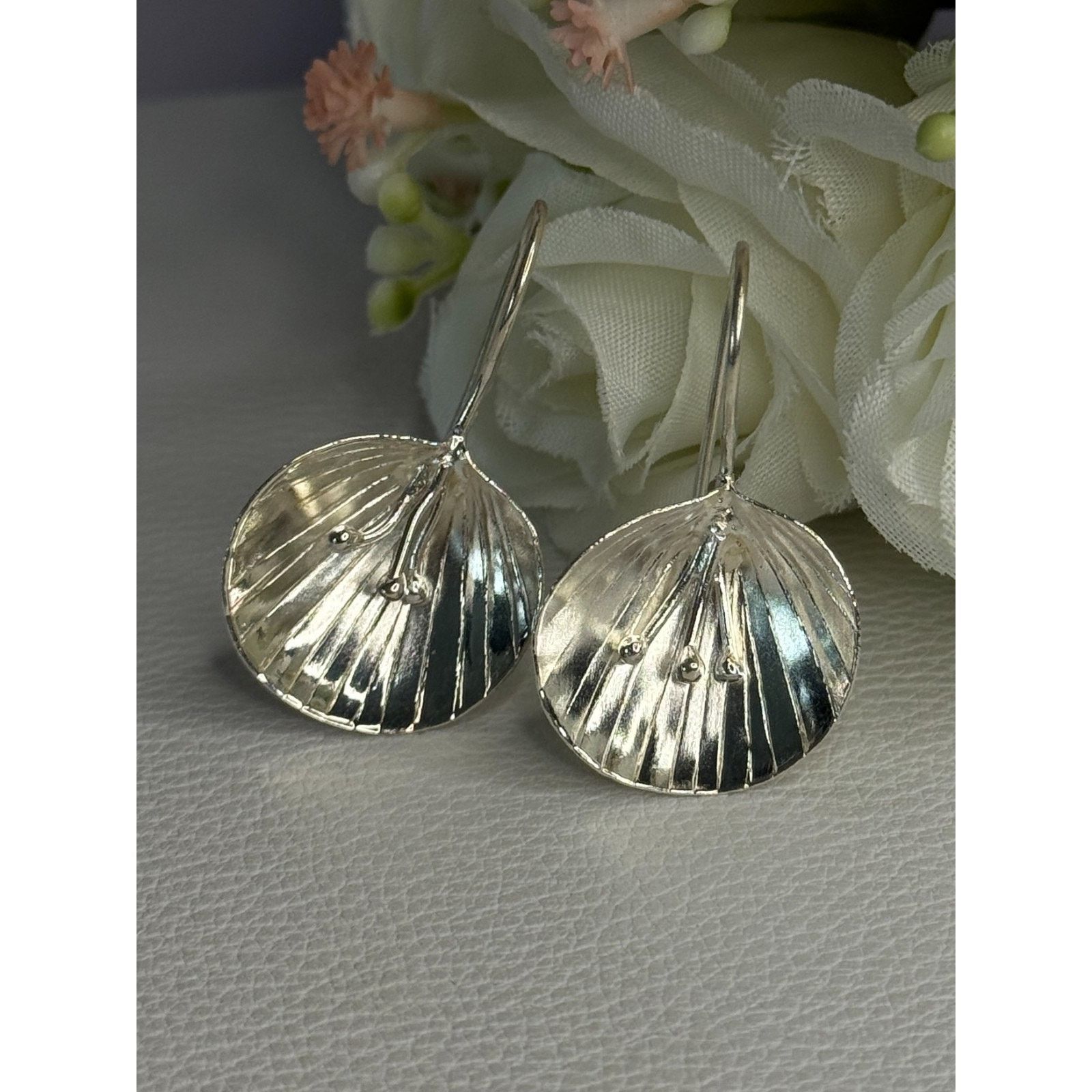 Jewelry 925 STERLING SILVER EARRINGS LENGTH 1.30 INCH Size ONE SIZE - 1 Thumbnail