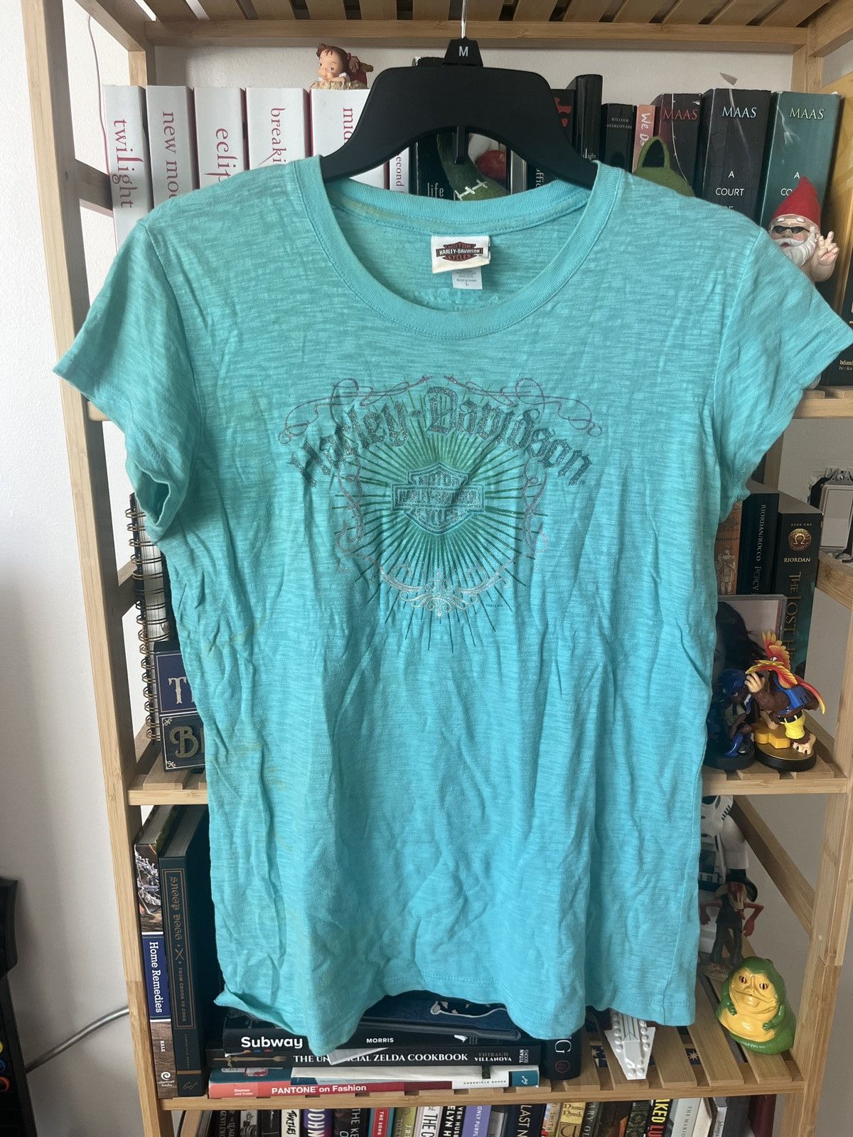 Harley Davidson Harley Davidson Women’s Short Sleeve Shirt Size Large Size L / US 10 / IT 46 - 1 Thumbnail