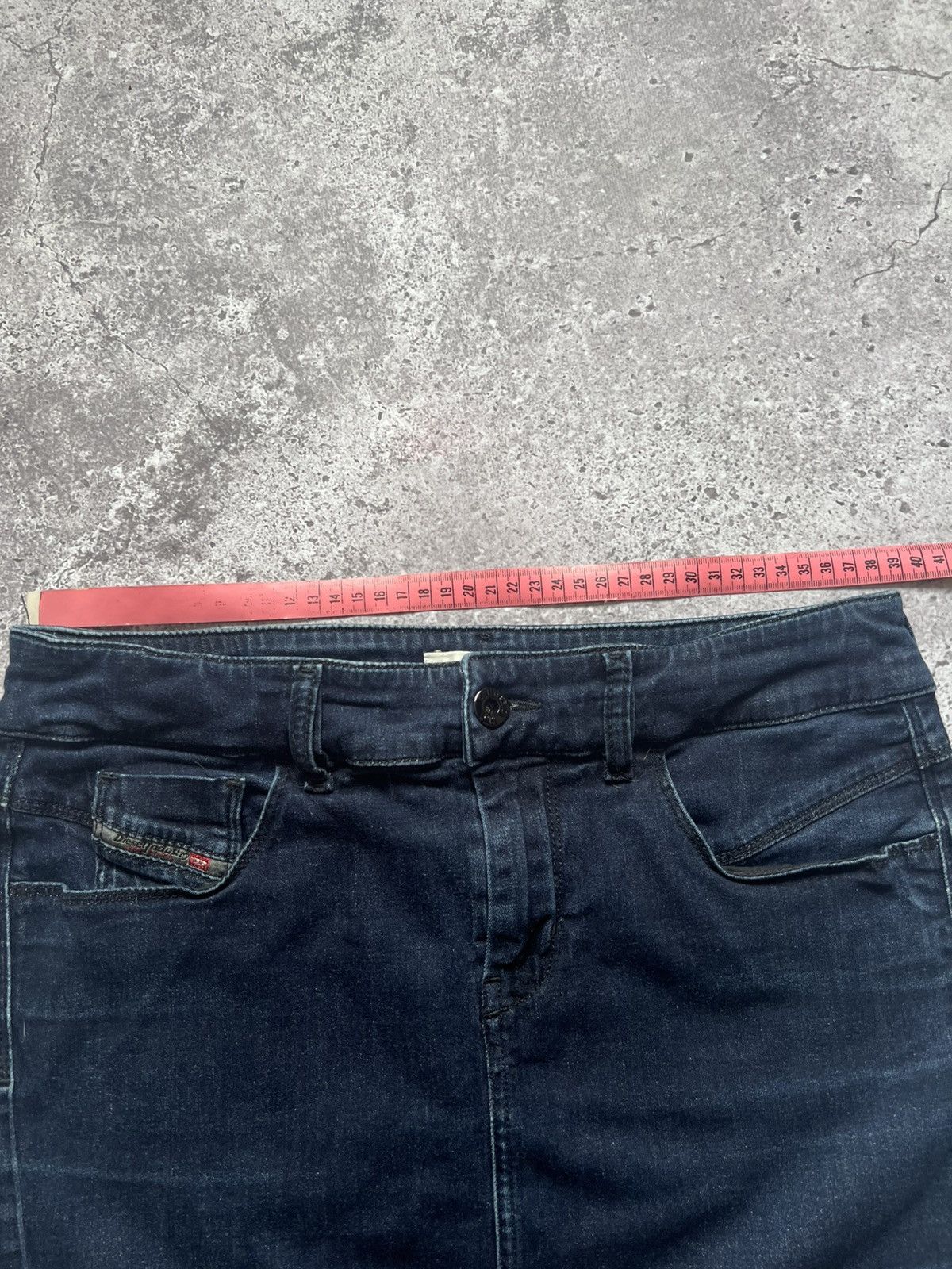Diesel × Vintage Vintage Diesel Denim Skirt Y2K Size 29" - 18 Thumbnail