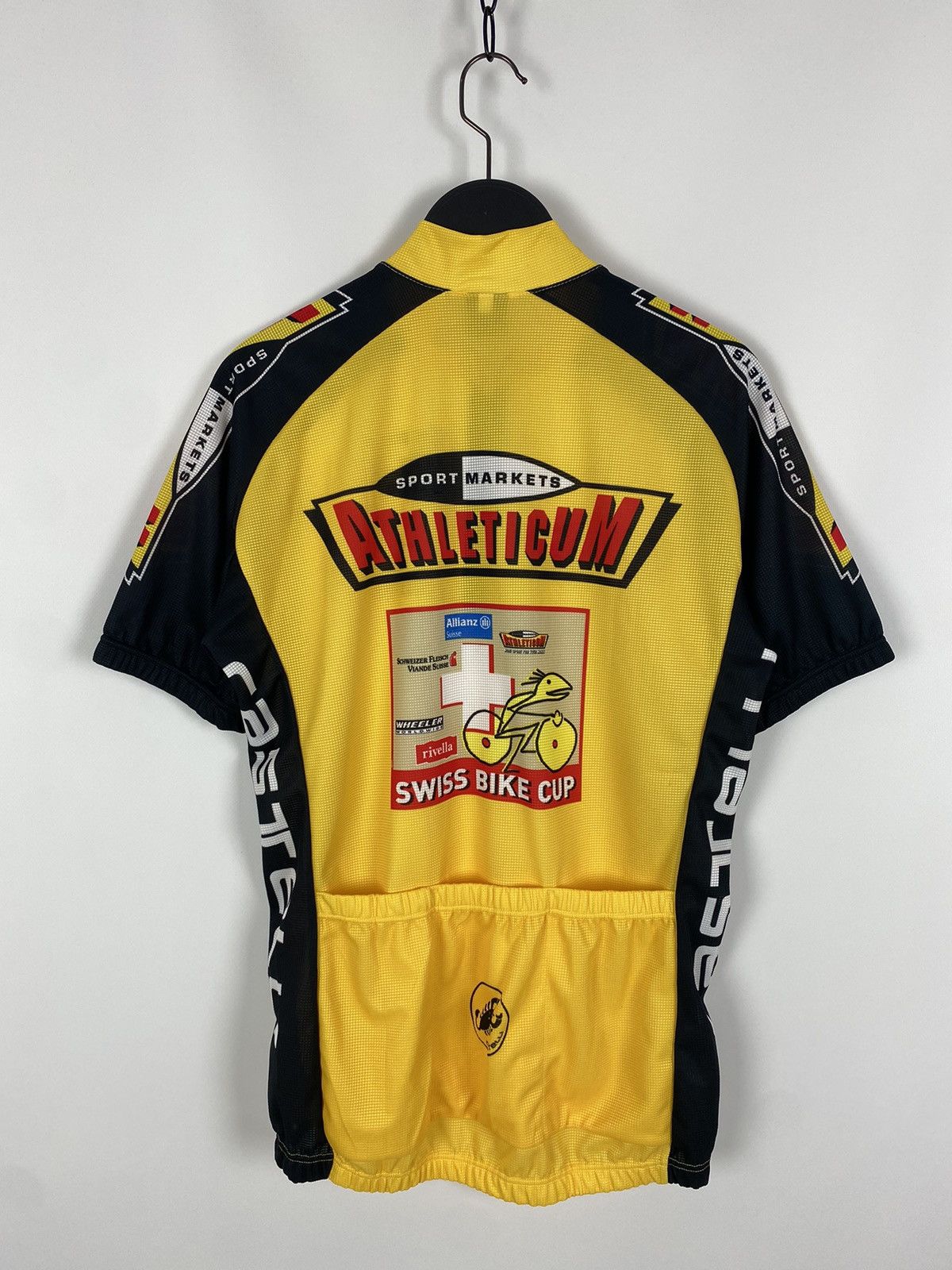 Bicycle Castelli Swiss Bike Cup Quarter Zip Cycling Jersey Size US M / EU 48-50 / 2 - 9 Thumbnail