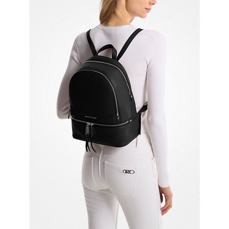 Michael Kors Michael Michael Kors Rhea Leather Backpack Medium $350 Size ONE SIZE - 1 Thumbnail