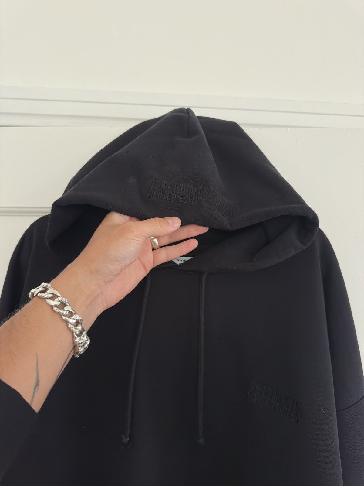 Vetements Vetements Black/Black Hoodie Size US XL / EU 56 / 4 - 1 Thumbnail