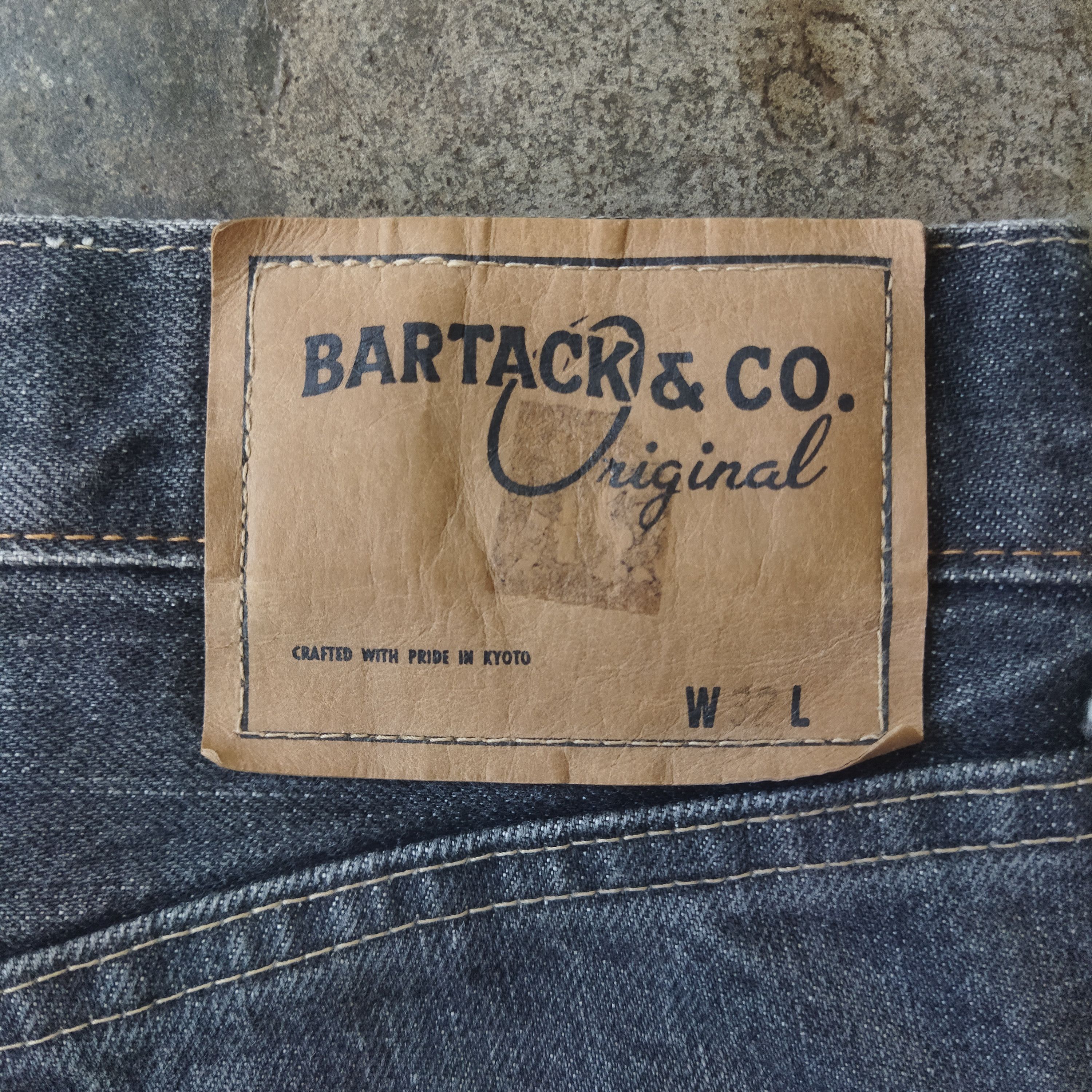 Japanese Brand × Vintage BARTACK&CO SELDVAGE JEANS Size US 32 / EU 48 - 7 Thumbnail