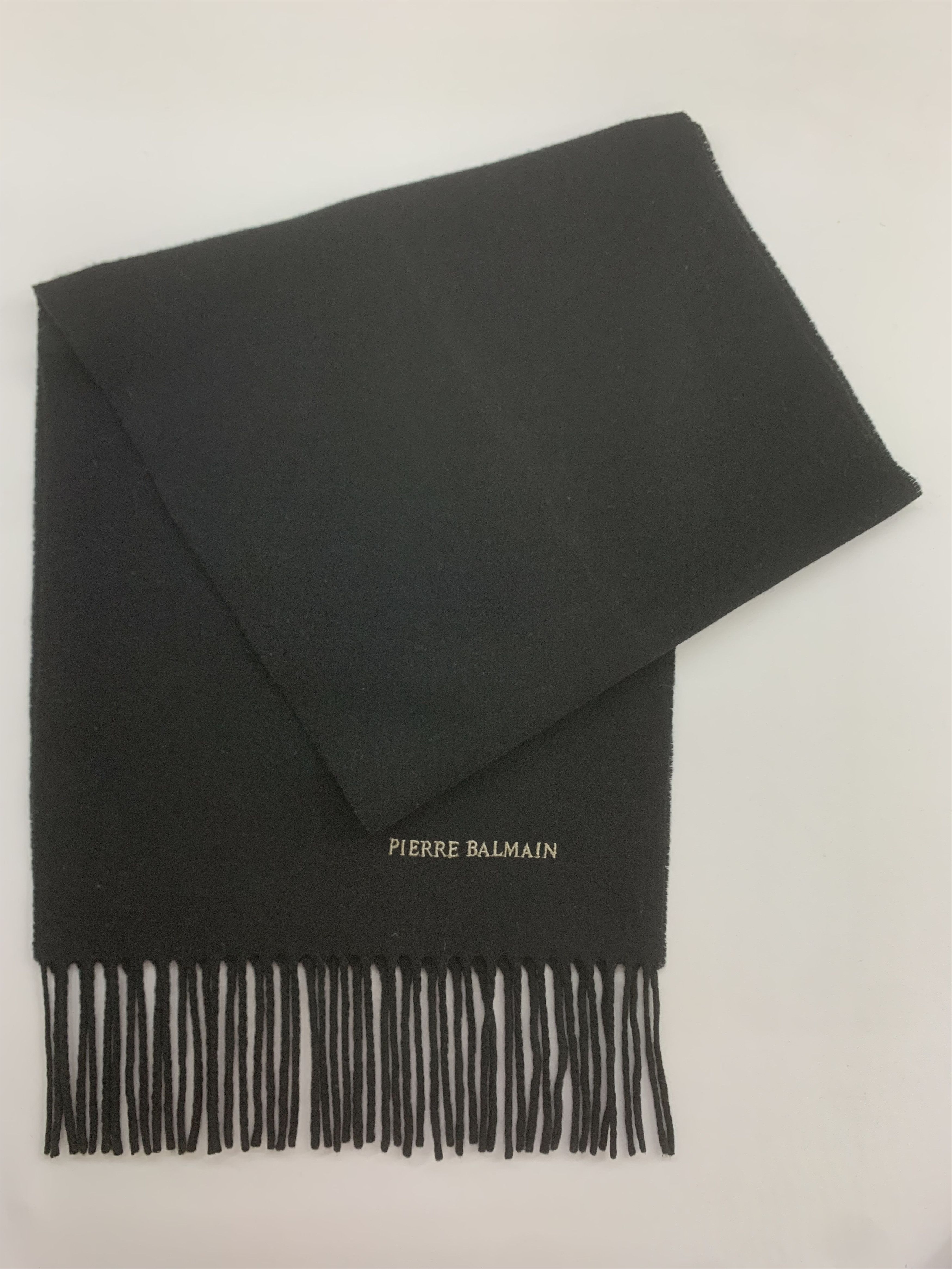 Pierre Balmain Pierre Balmain Scarf Wool Muffler Neck Wrap BL2116 Size ONE SIZE - 2 Thumbnail