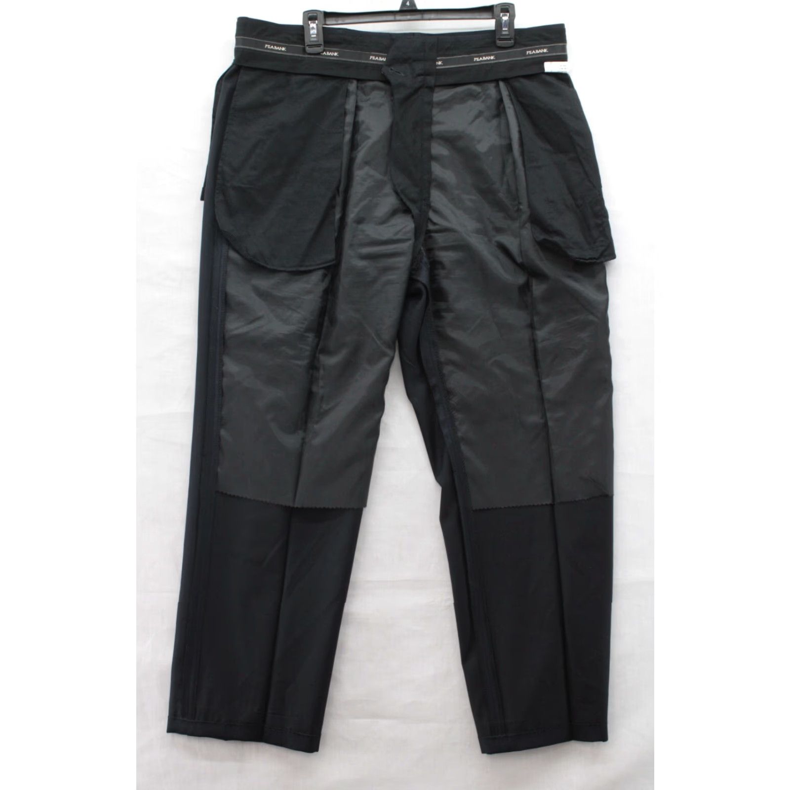 Jos. A. Bank Jos A Bank Pants Mens 38R Black Traditional Dress Wool Pleated Cuffed Preppy Size US 38 / EU 54 - 7 Thumbnail
