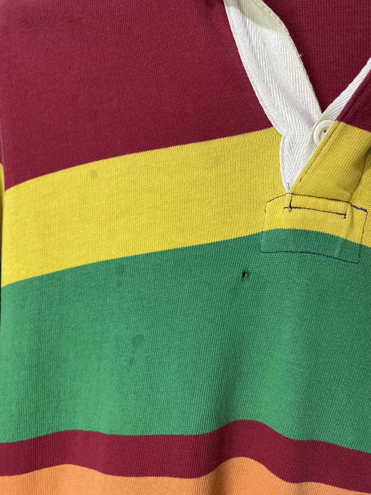 Ralph Lauren 90s OG Polo Ralph Lauren Multicolor Rugby Shirt Size US M / EU 48-50 / 2 - 4 Thumbnail