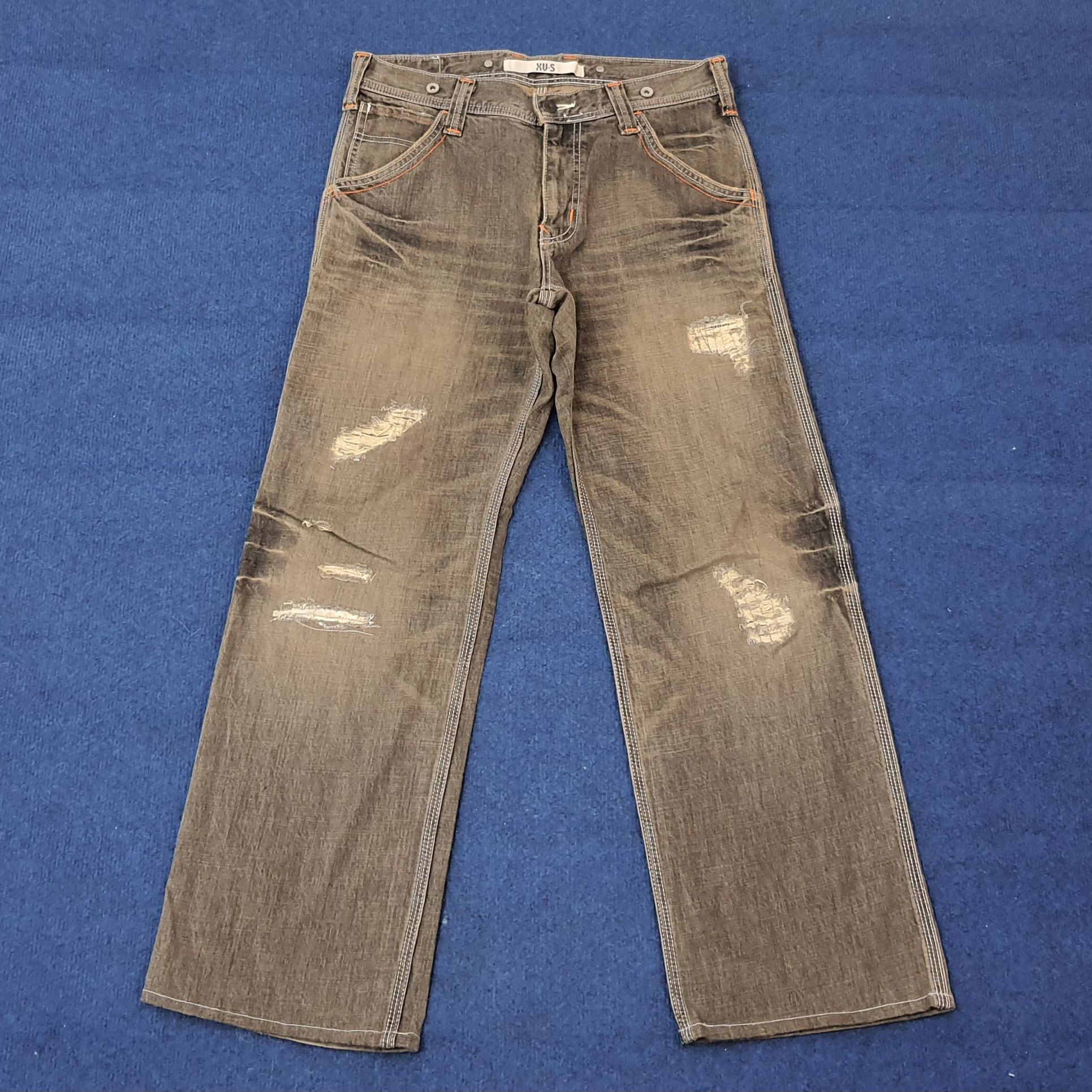 Edwin Vintage Edwin XV-S Japan Brand Rework Jeans C228N26 Size US 32 / EU 48 - 4 Thumbnail