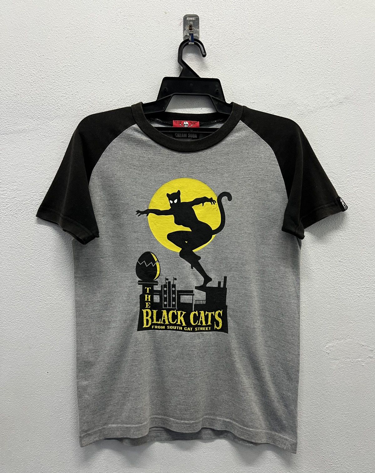Vintage THE BLACK CATS CREAM SODA 40th ANNIV. 1967-2007 SHIRT Size US M / EU 48-50 / 2 - 1 Thumbnail