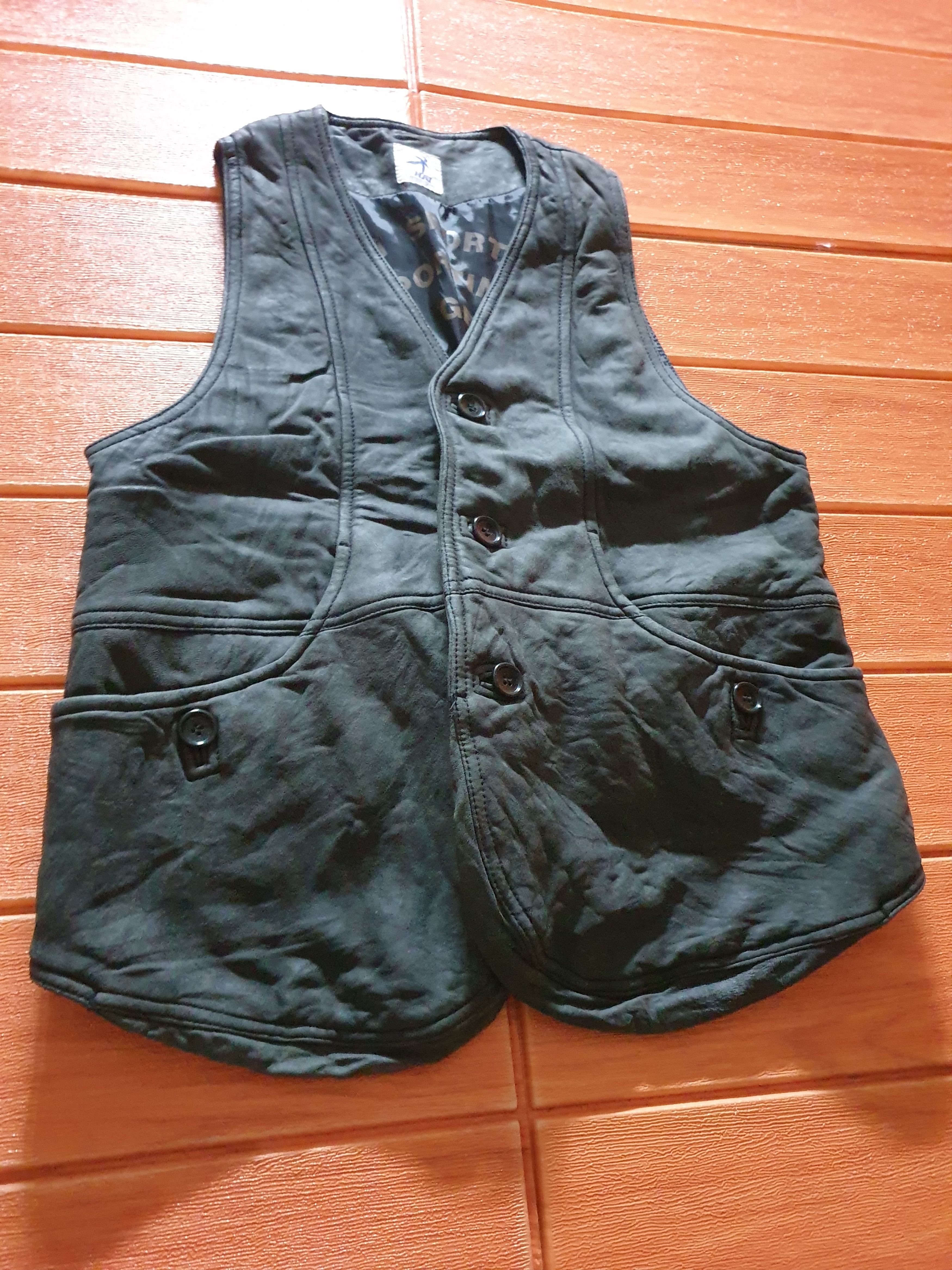 Hai Sporting Gear Hai sporting gear Issey Miyake leather vest Size US M / EU 48-50 / 2 - 7 Thumbnail