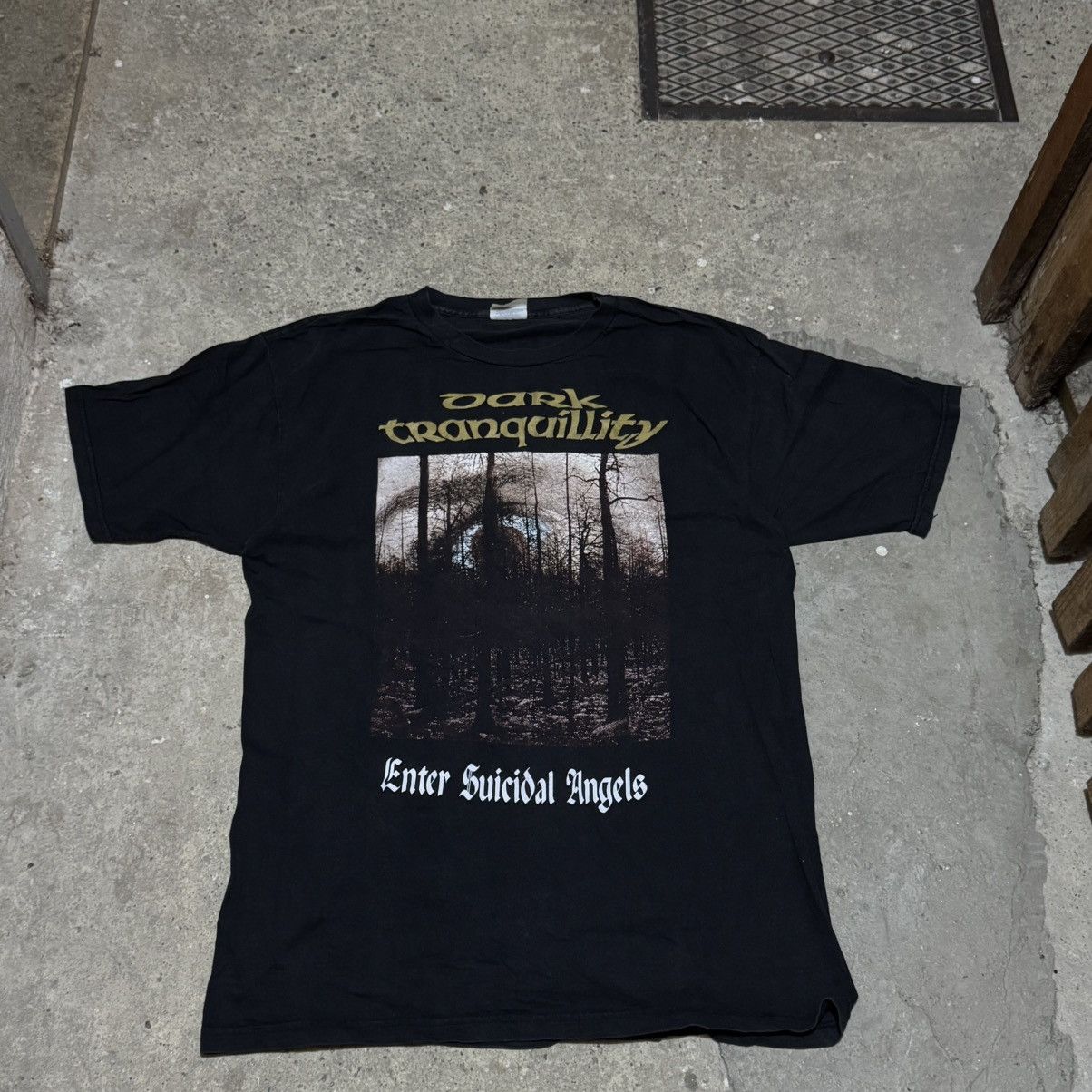 Vintage Dark Tranquility enter Suicidal Angels t-shirt
