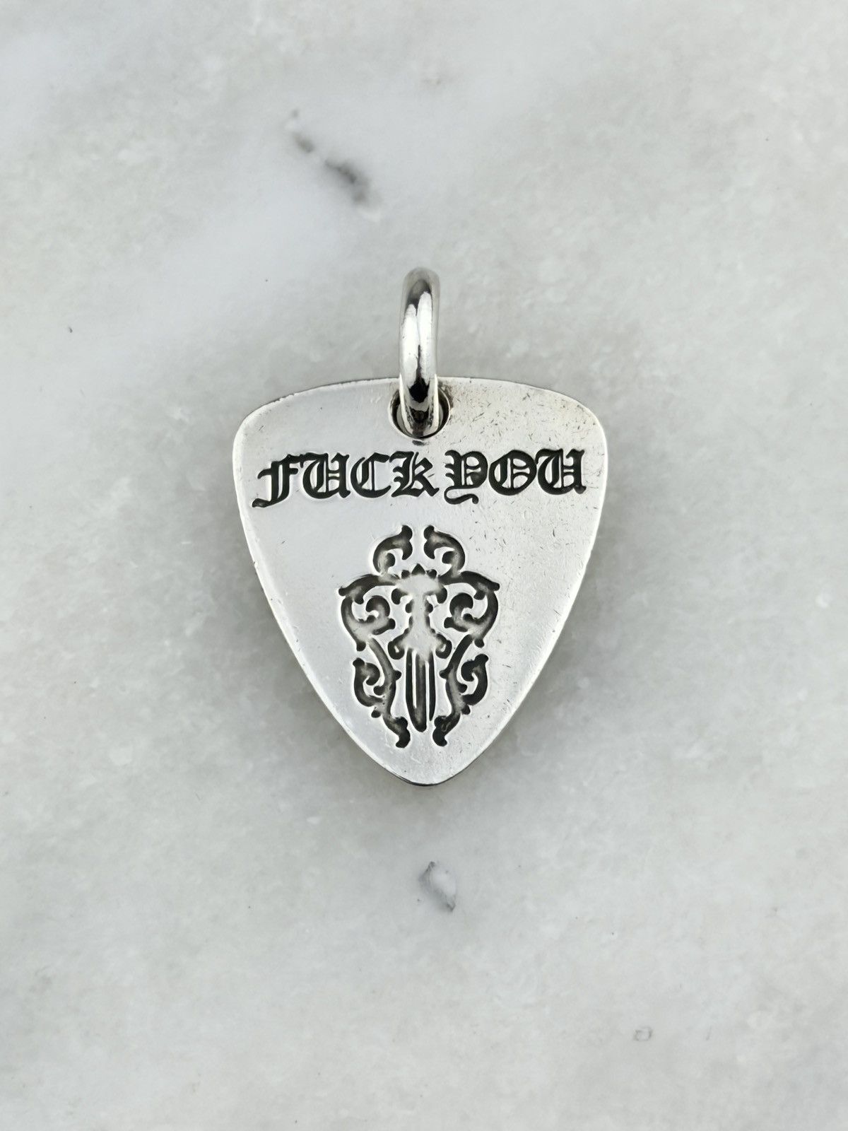 Chrome Hearts Guitar Pick | Grailed