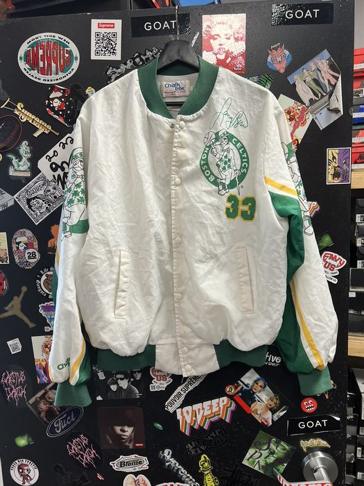 Larry bird celtics discount jacket