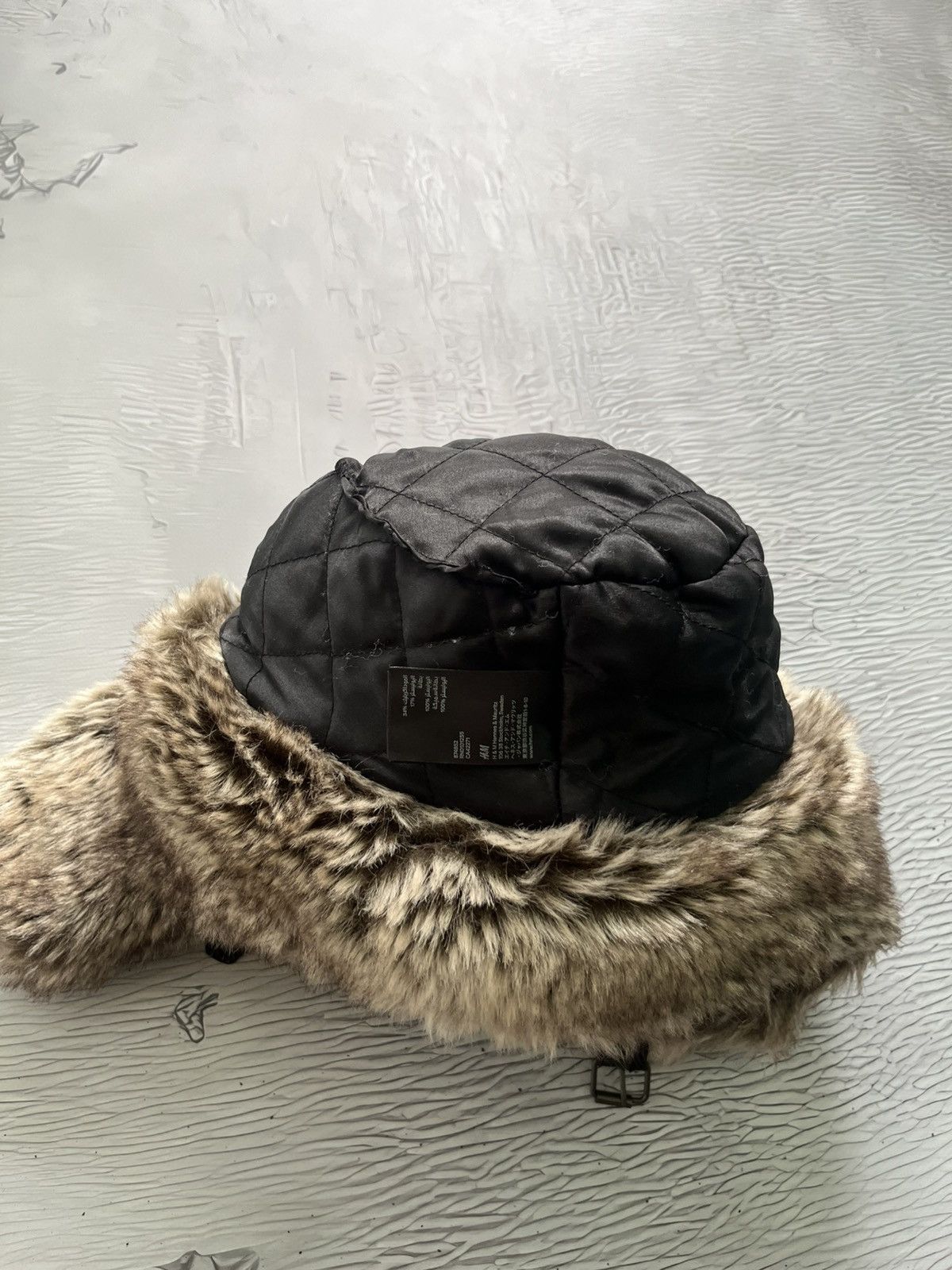 Hysteric Glamour Y2K Faux Fur Ushanka Vintage Fuzzy Warm Trapper Hat Size ONE SIZE - 6 Thumbnail