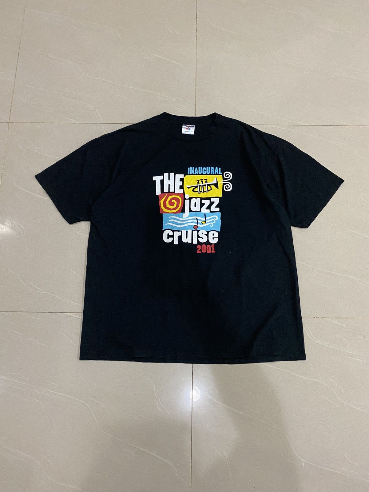 Band Tees Inaugural The Jazz Cruise 2001 Shirt Size US XL / EU 56 / 4 - 1 Thumbnail