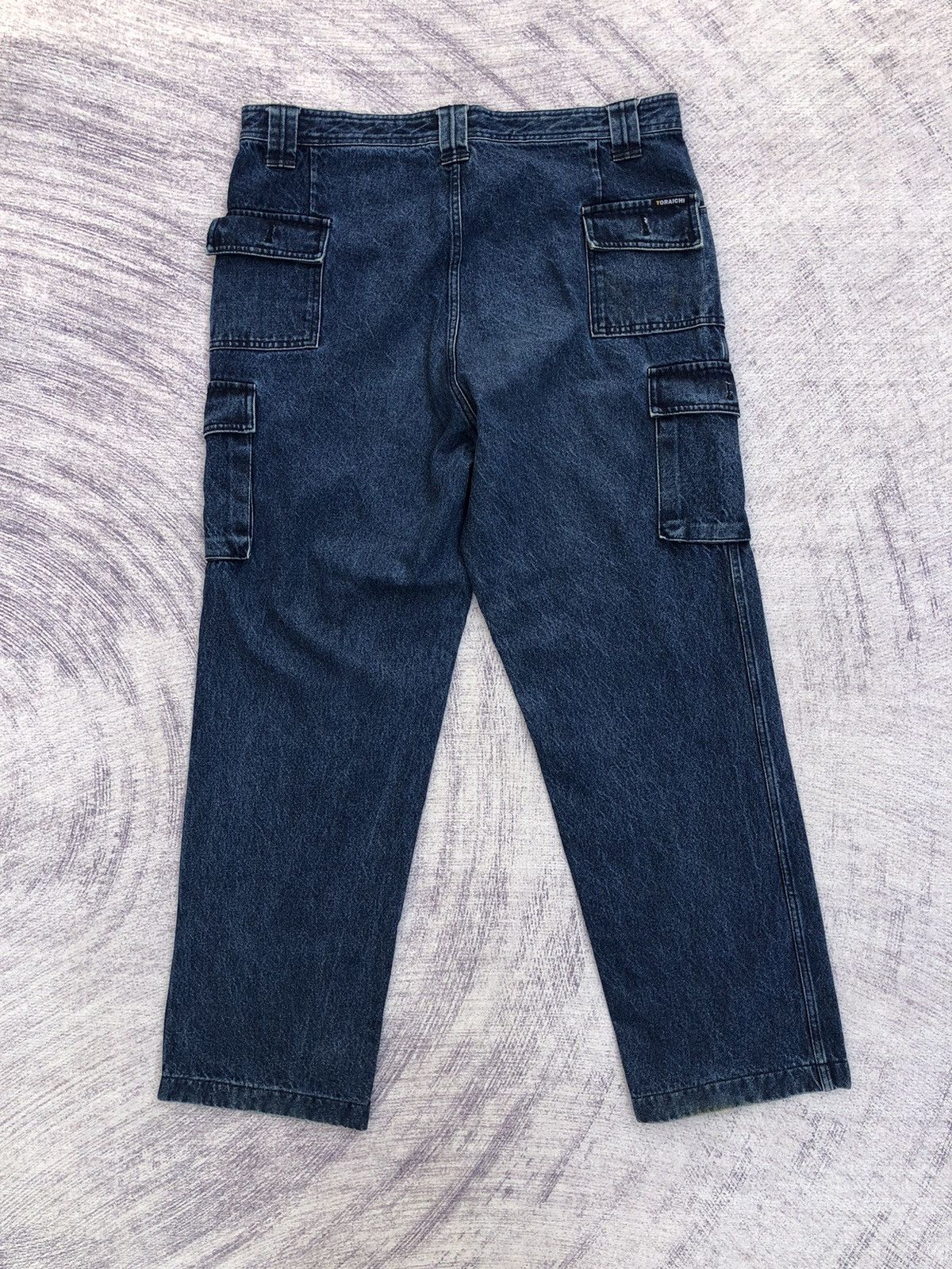 Japanese Brand × Jean 🔴Jeans Cargo Pants 7 Pocket Big Size W36 Size US 36 / EU 52 - 10 Thumbnail