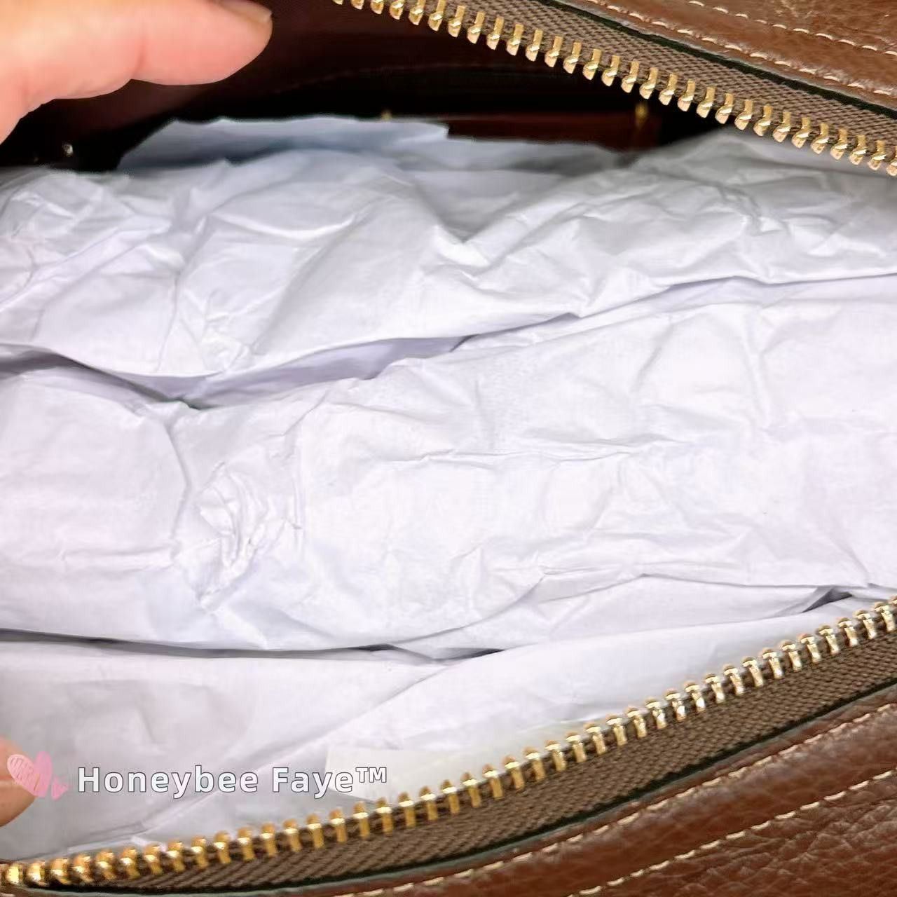 Coach Rowan Large Satchel Bag CES11 Gold/Maple Size ONE SIZE - 8 Thumbnail
