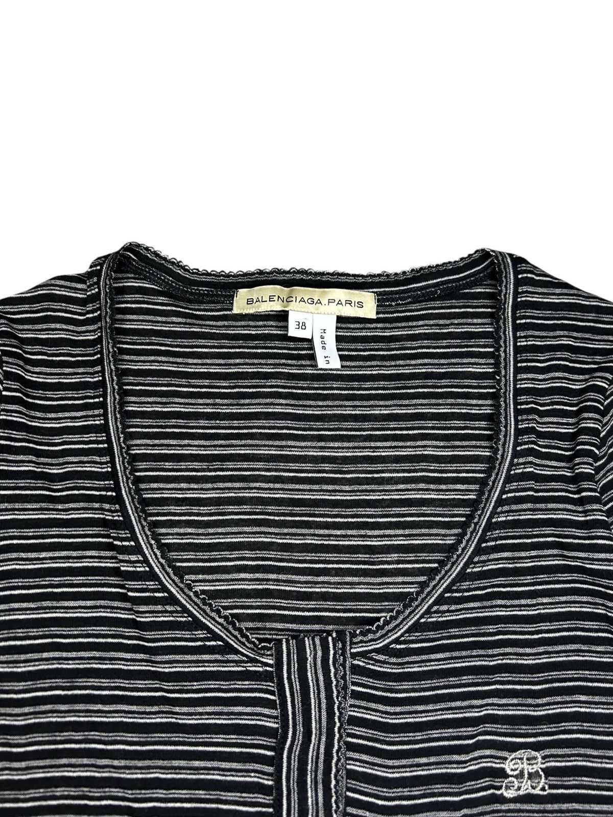Balenciaga 2005 Ghesquiere Henley Size XS / US 0-2 / IT 36-38 - 2 Thumbnail