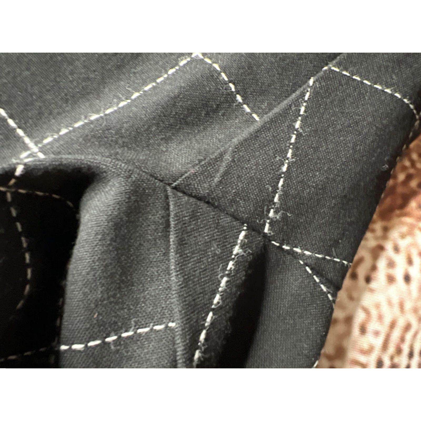 Trina Turk Trina Turk Womens Pants Casual Black Wool Size 4 Wide-Leg Inseam 32 Regular Active Career Style: Not Available Size 27" / US 4 / IT 40 - 2 Thumbnail