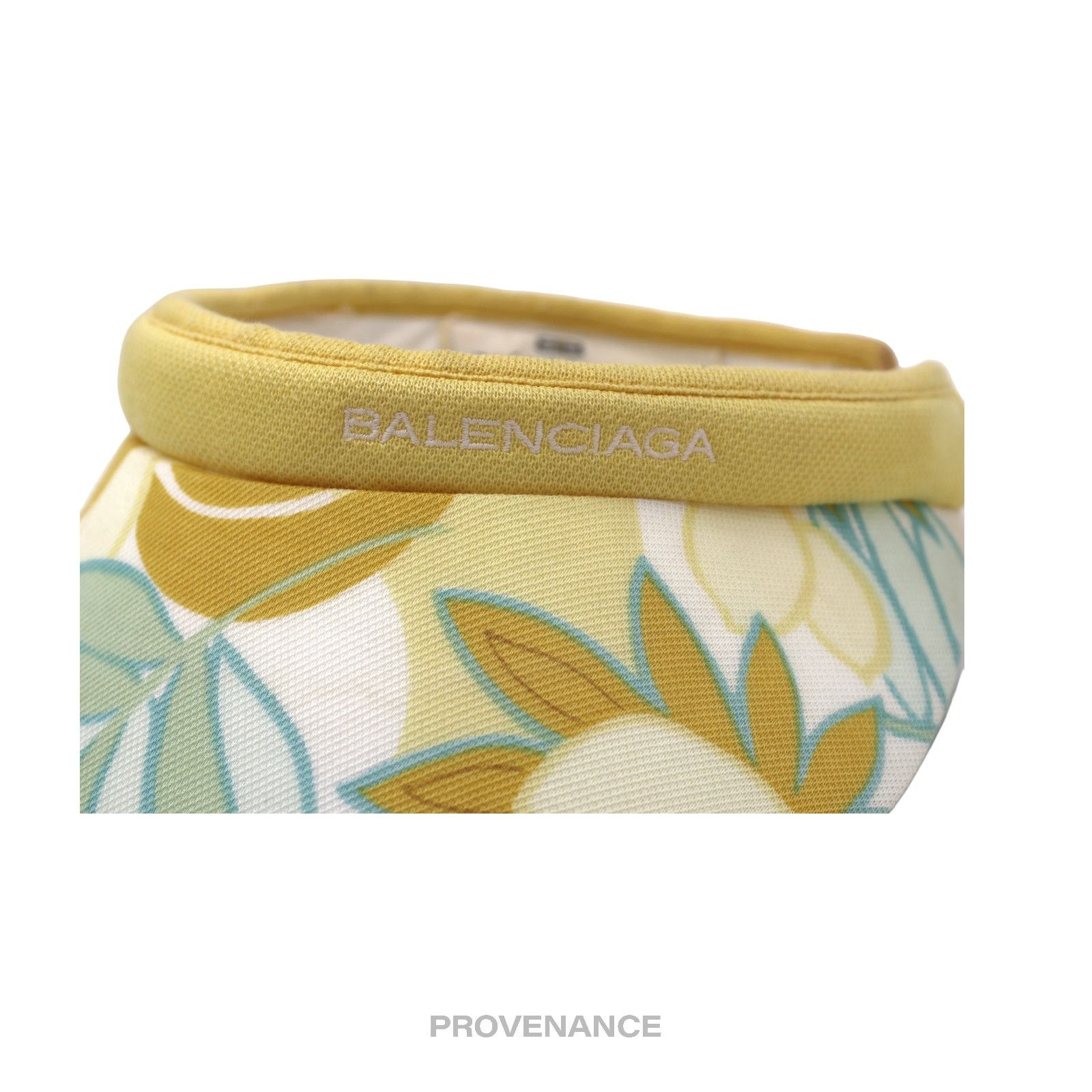 Balenciaga 🔴 Balenciaga Logo Golf Visor - Floral Size ONE SIZE - 4 Thumbnail