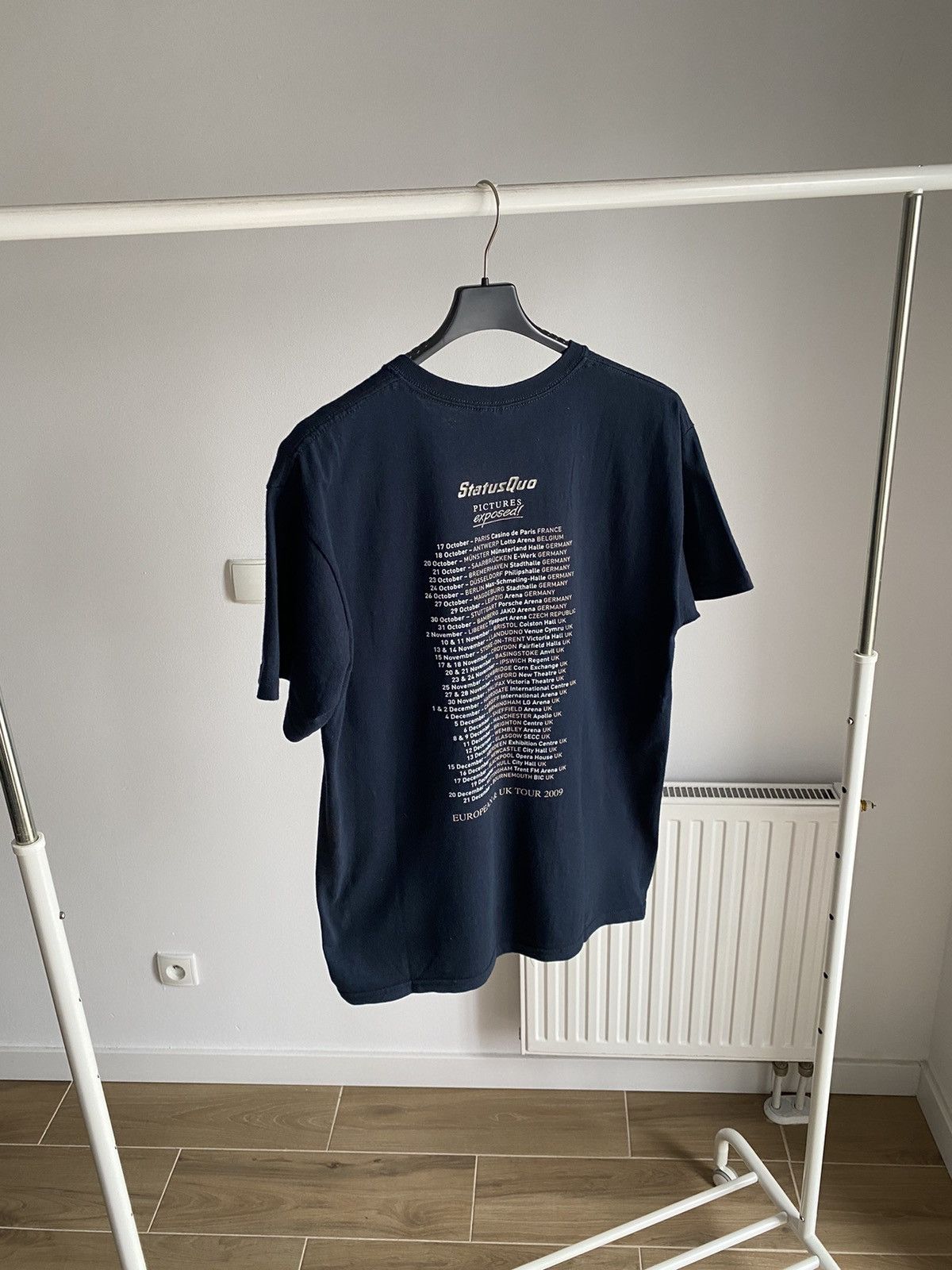 Band Tees Vintage Status Quo Tour Tee 2009 Size US M / EU 48-50 / 2 - 5 Thumbnail