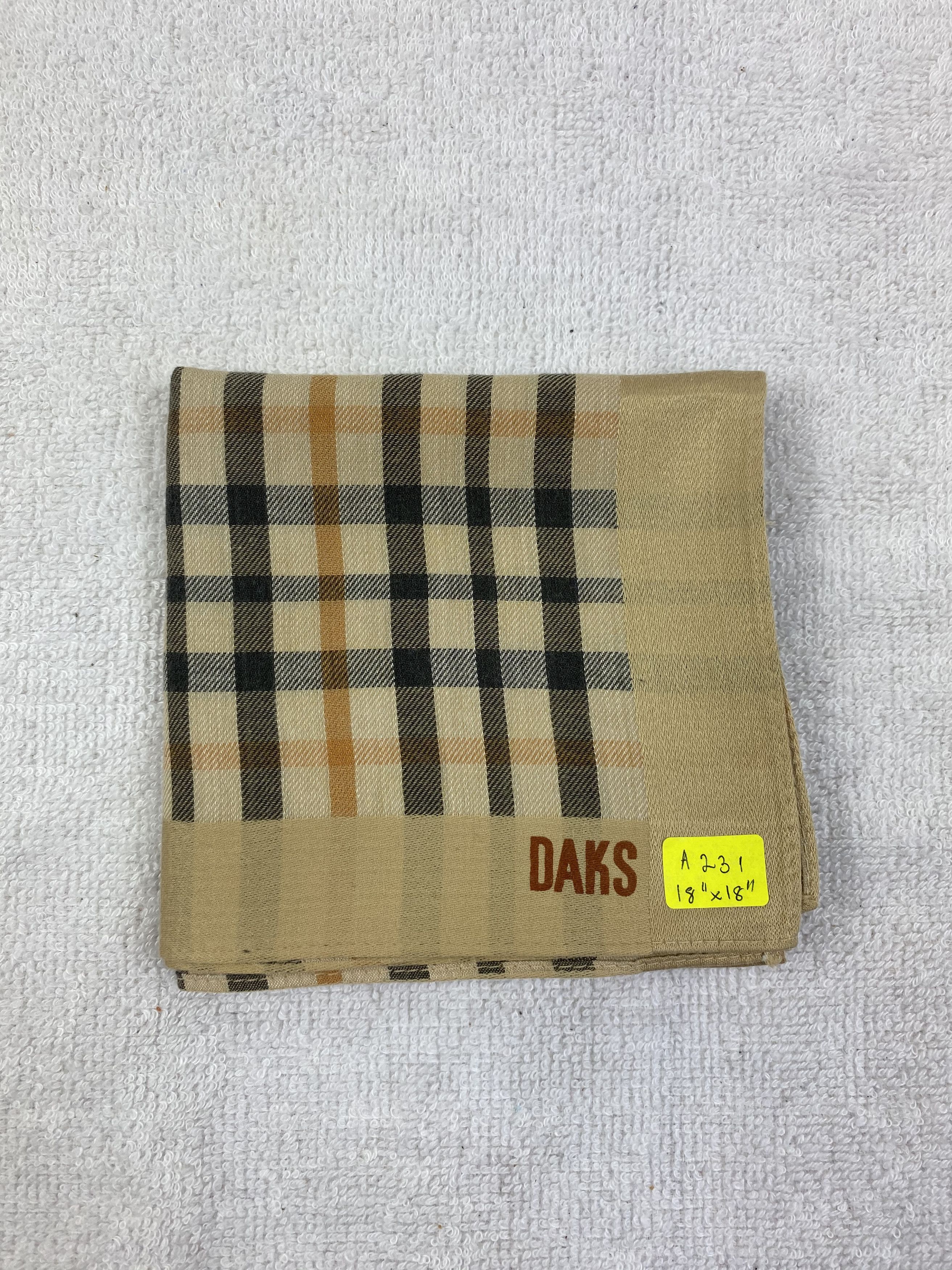 DAKS × Vintage Daks London Handkerchief / Bandana / Neckerchief Size ONE SIZE - 6 Thumbnail