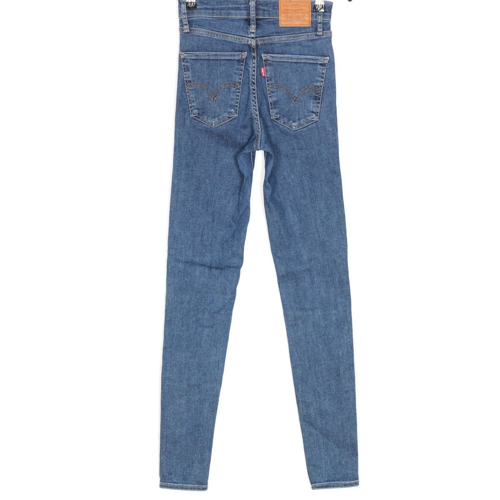 Levi's VINTAGE LEVI’S MILE HIGH SUPER SKINNY PREMIUM Big E Stretch Jeans Women Size W24 L30 Size 42" / US 20 - 2 Thumbnail