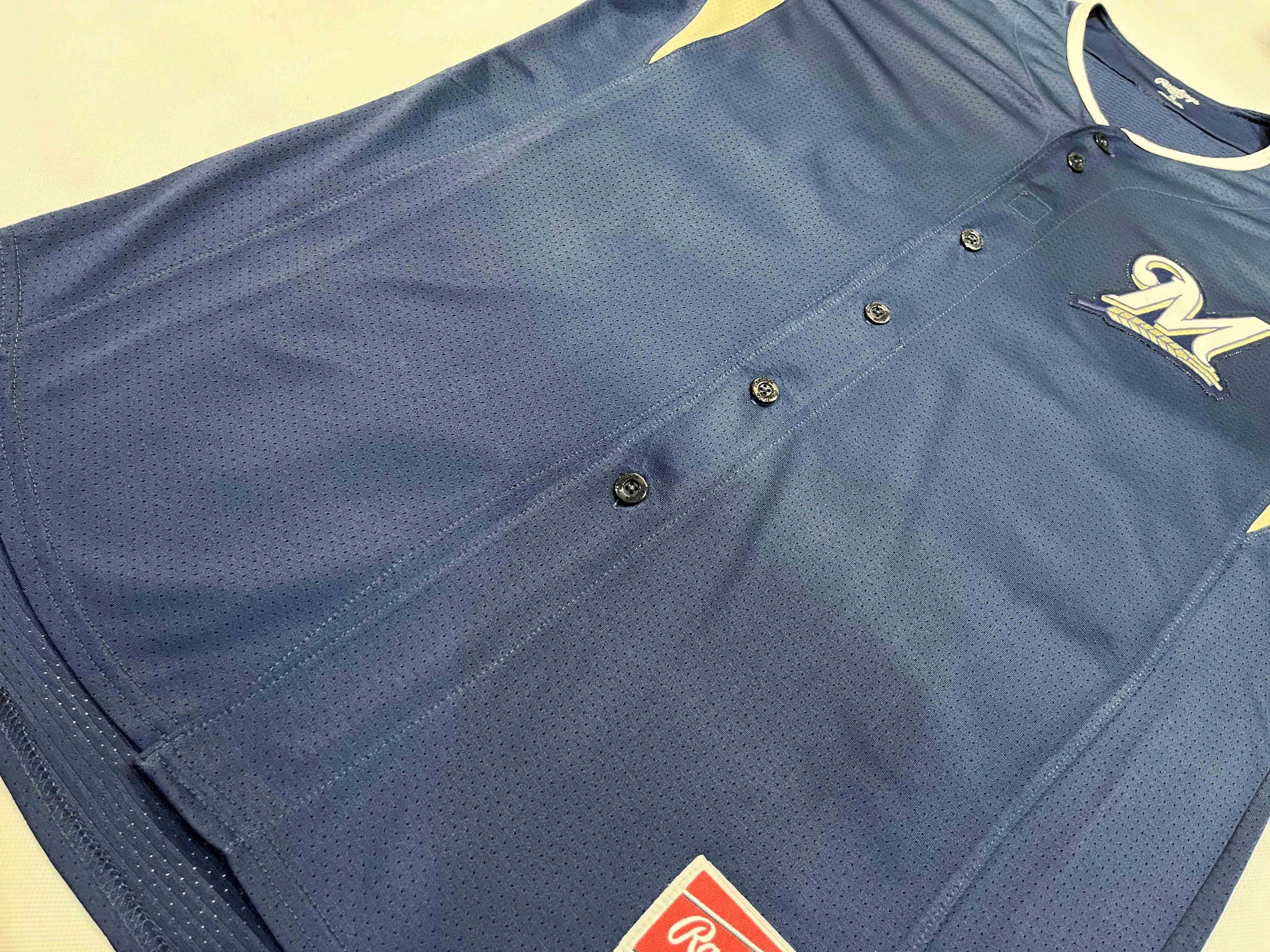 MLB Rawlings MLB Milwaukee Brewers #10 Game Baseball Jersey Size US M / EU 48-50 / 2 - 9 Thumbnail