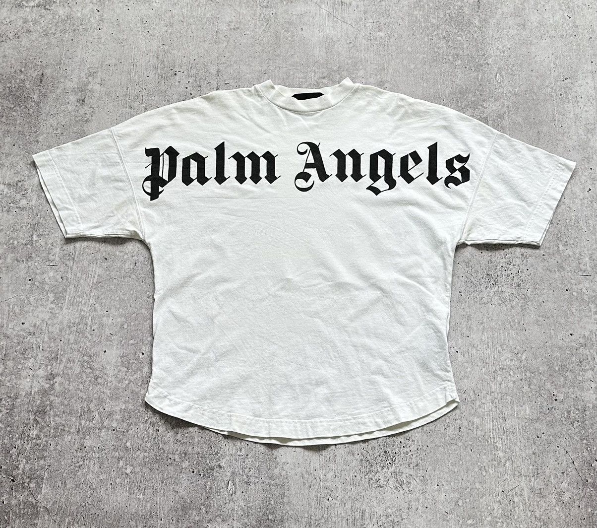 Palm Angels Palm Angels Big Logo Oversized T Shirt Size US M / EU 48-50 / 2 - 1 Thumbnail