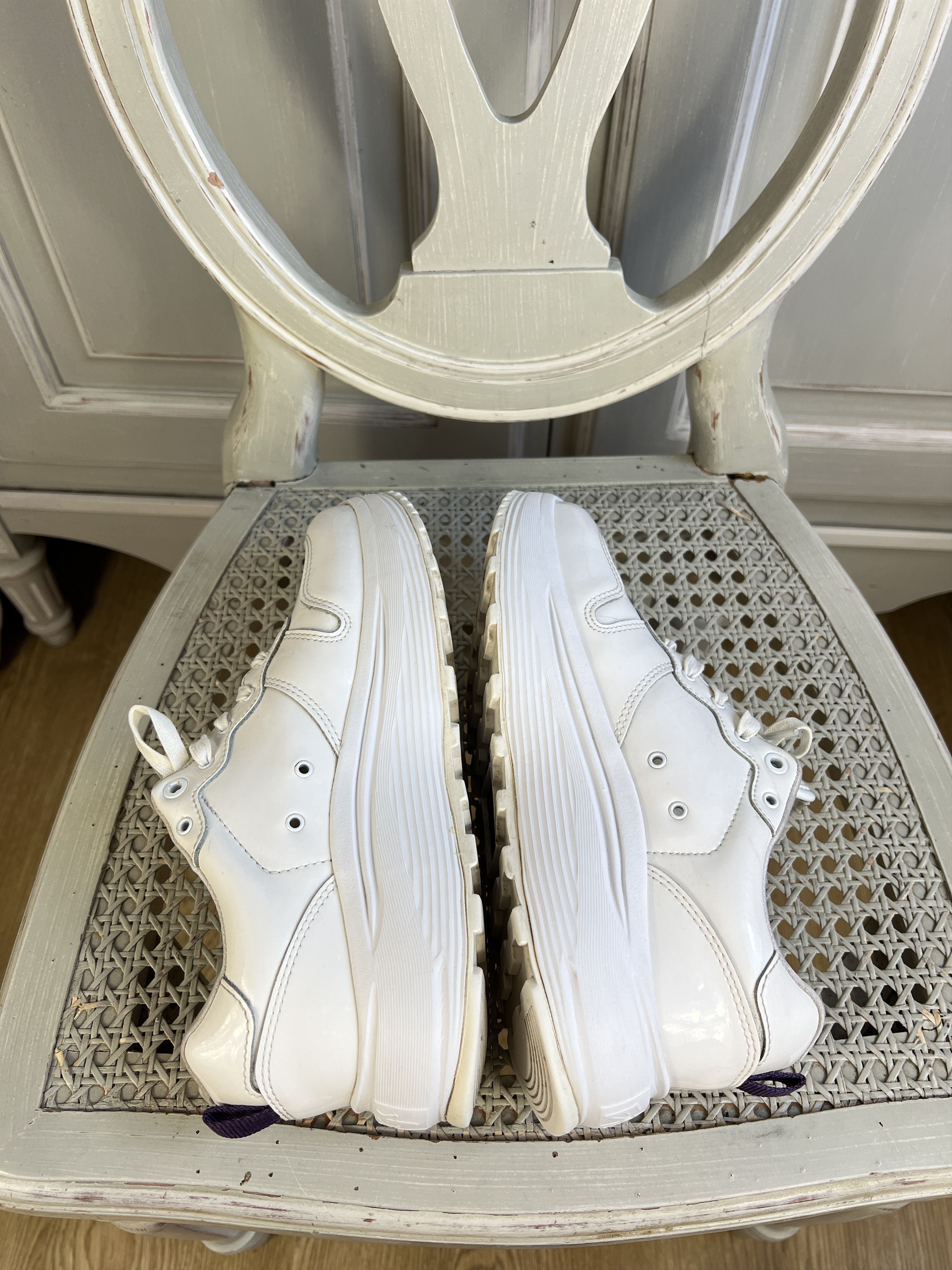 Eytys EYTYS WHITE PLATFORM SNEAKERS Size US 7.5 / EU 40-41 - 5 Thumbnail